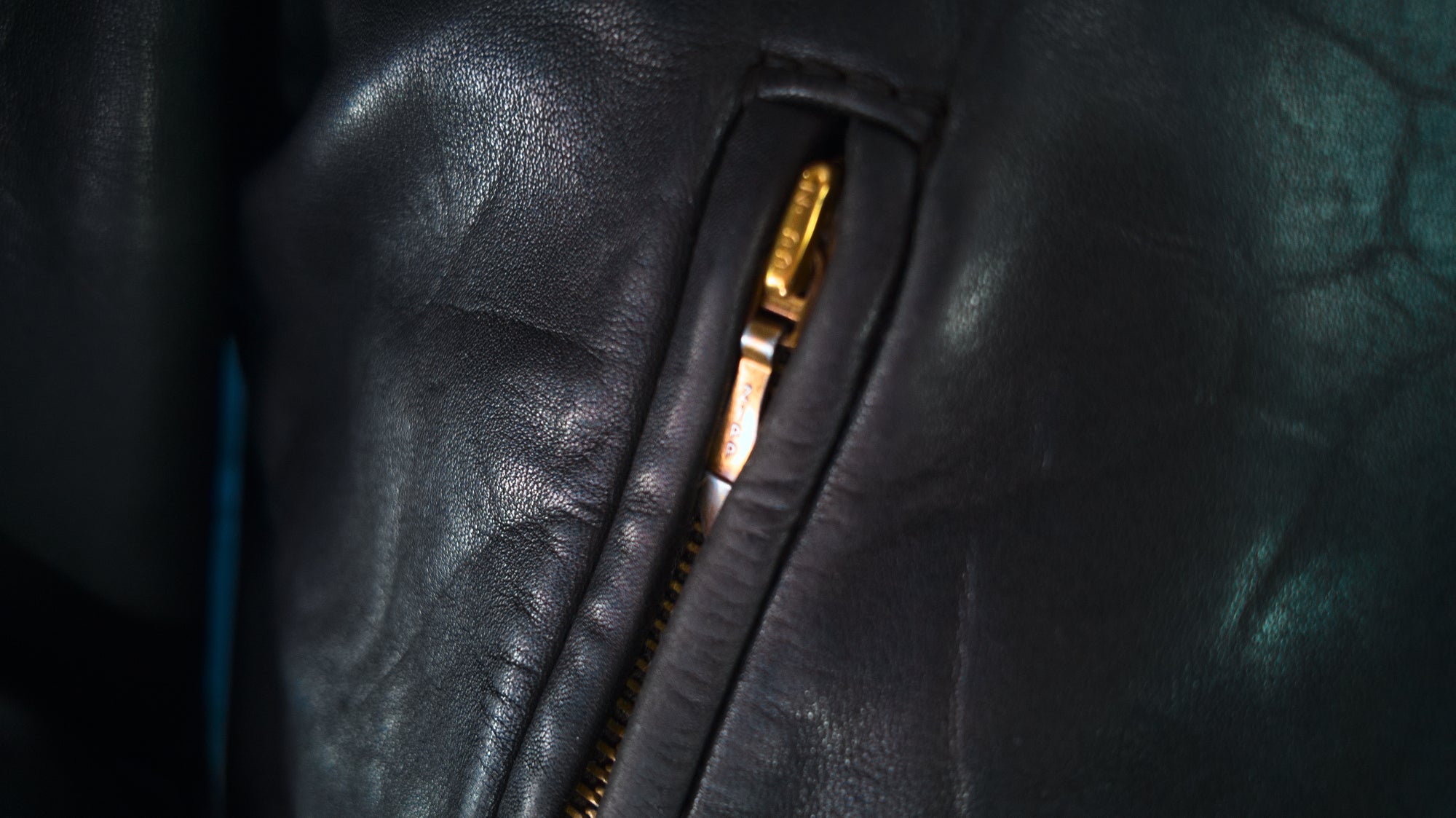 Vintage 1950s German Calfskin Single Rider Highwayman Biker Leather Jacket “M”