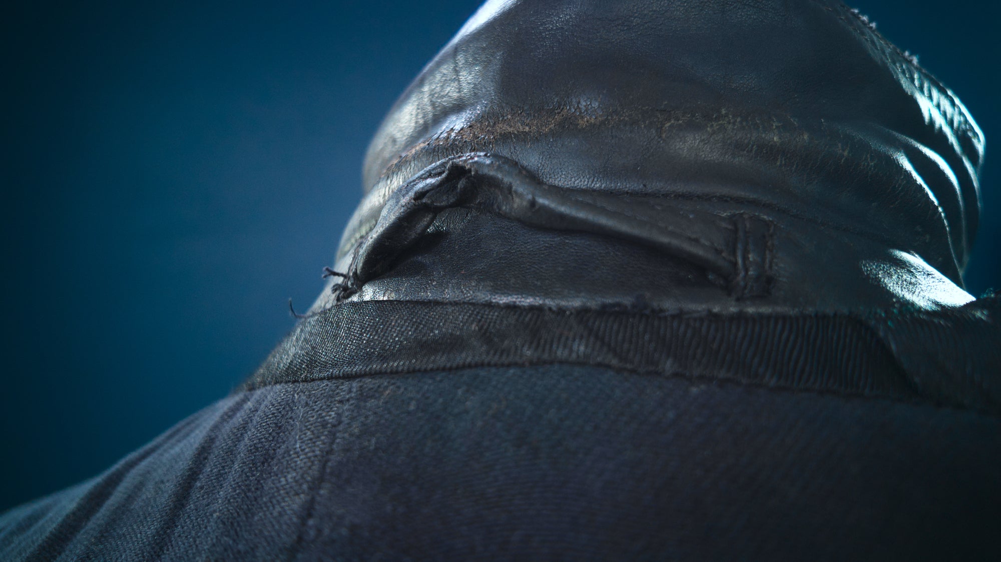 Vintage 1950s German Calfskin Single Rider Highwayman Biker Leather Jacket “M”