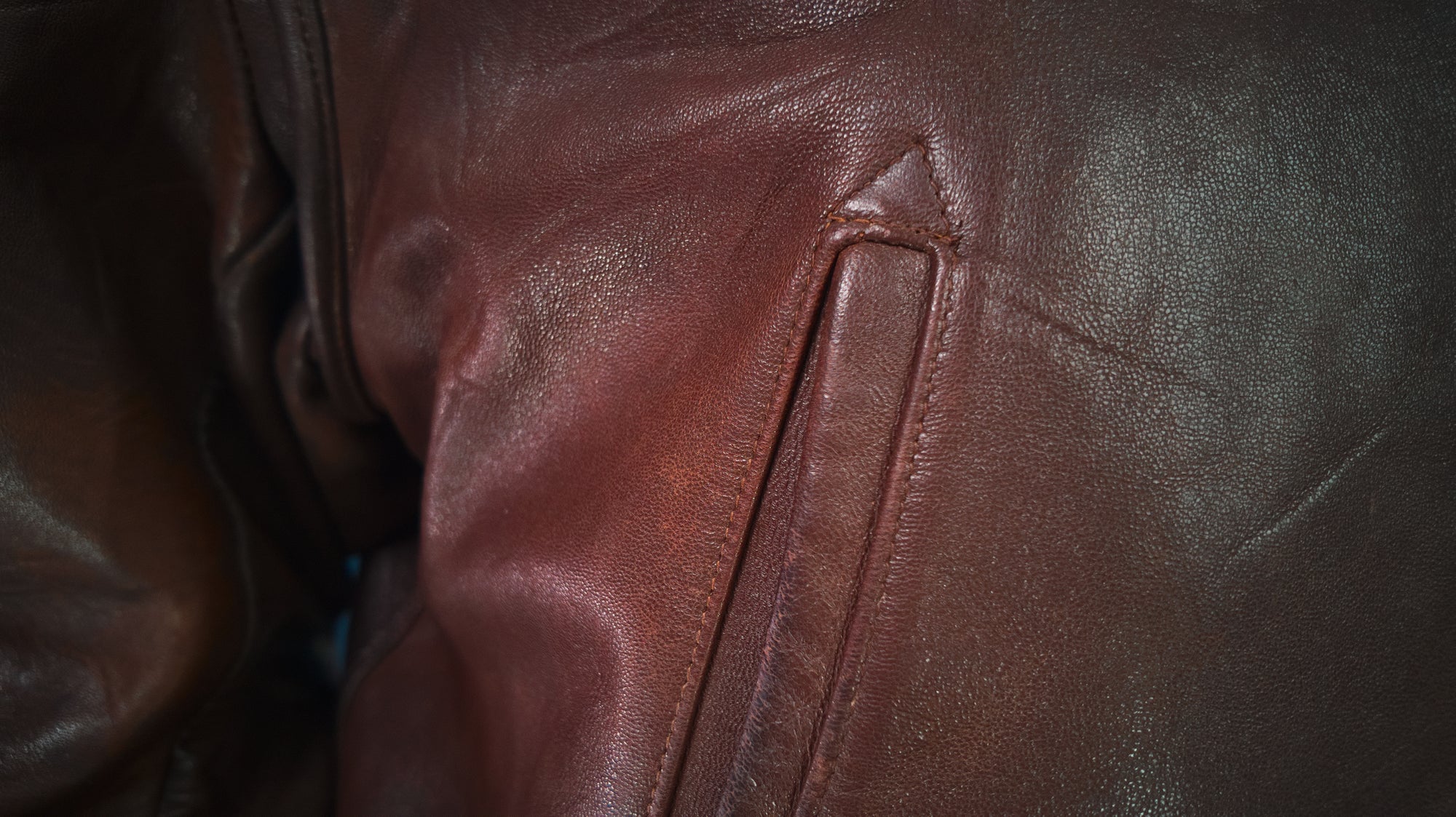 Vintage 1950s French Flight Aviator Bomber Sheepskin Leather Jacket “M”