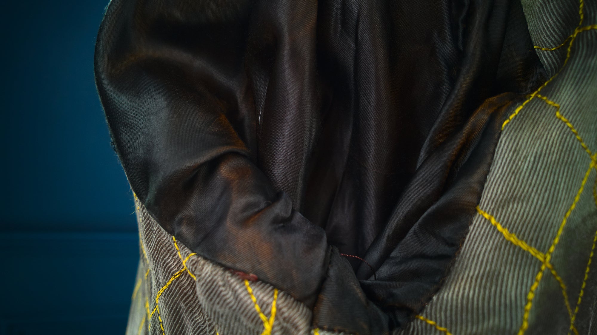 Vintage 1950s French Flight Aviator Bomber Sheepskin Leather Jacket “M”