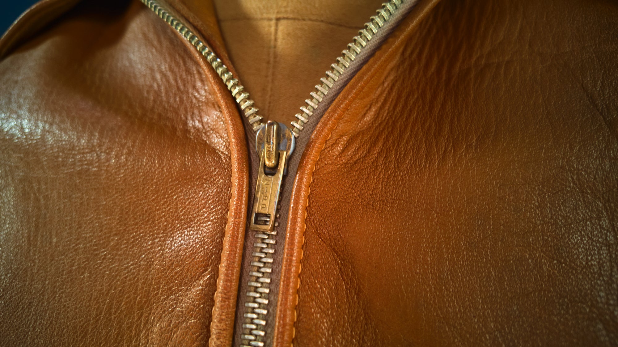 Vintage 1950s West German Deerskin Flight Aviator Bomber Leather Jacket “M”