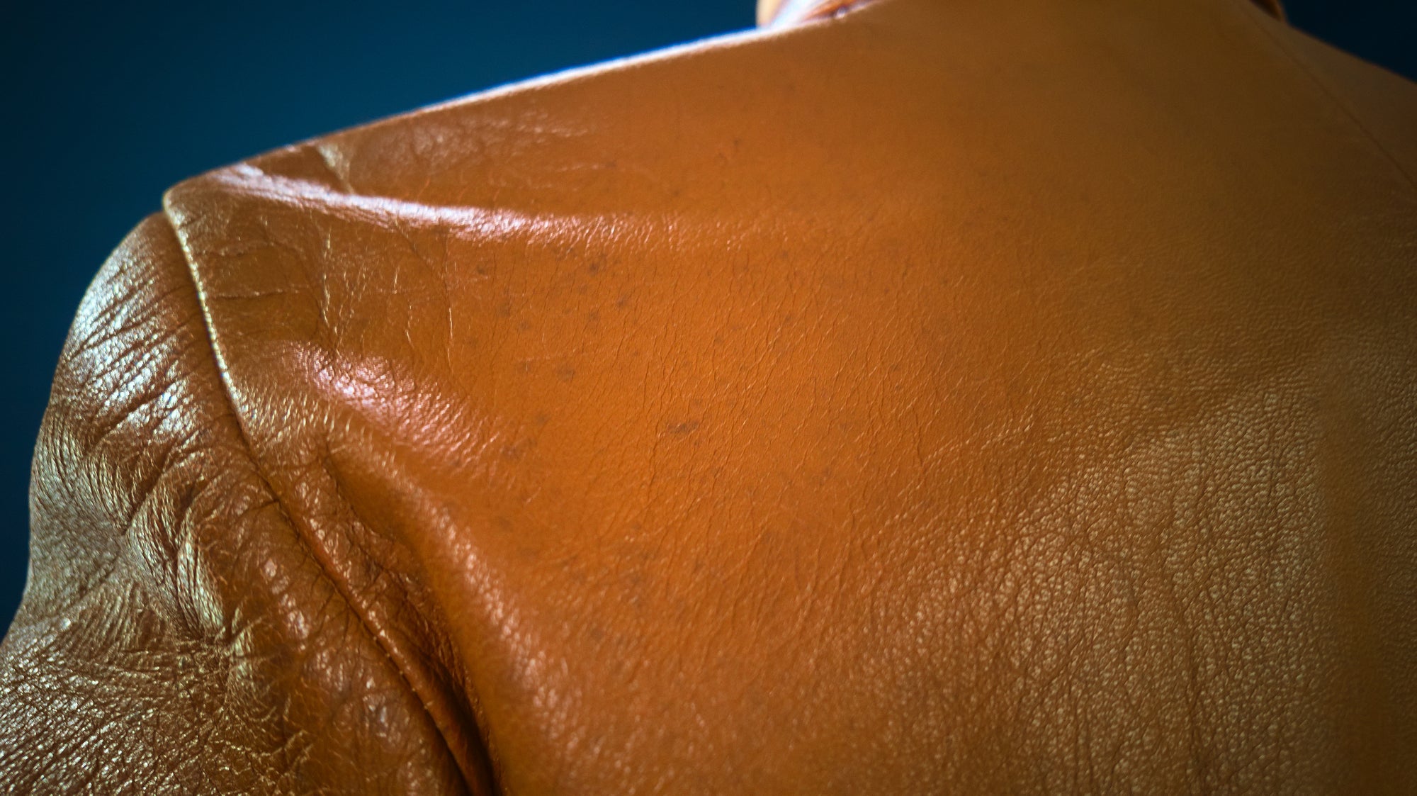 Vintage 1950s West German Deerskin Flight Aviator Bomber Leather Jacket “M”