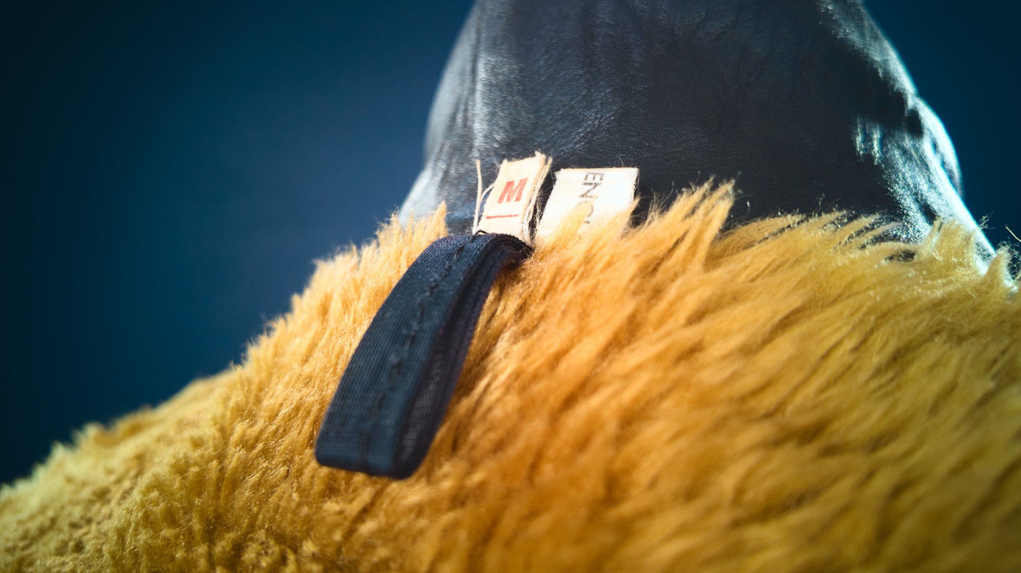 Vintage 1970s British Black Belted Biker Motorcycle Rider Leather Jacket “L”