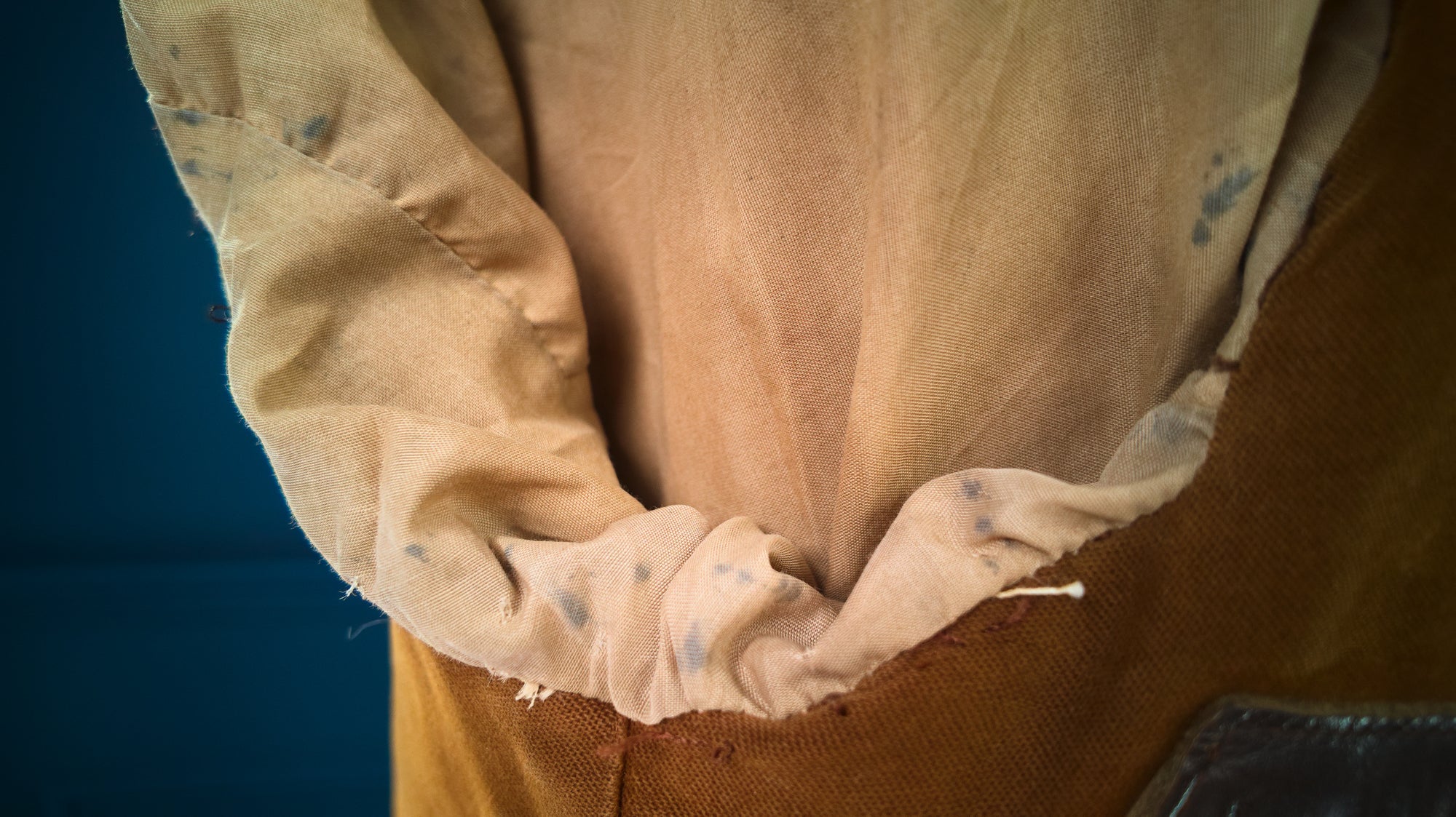 Vintage 1950s West German Calfskin Aviator Flight Biker Rider Leather Jacket “S”