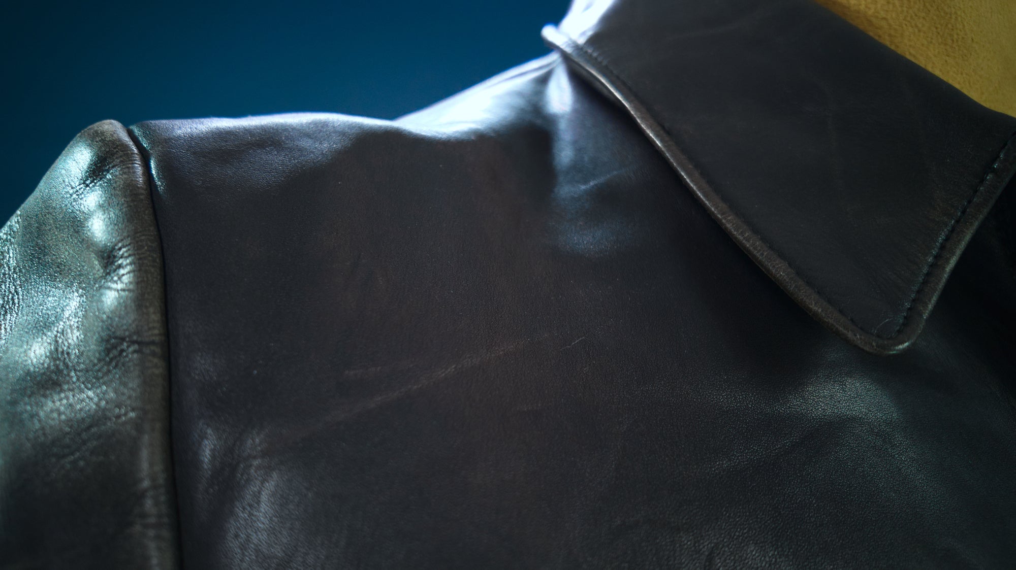 Vintage 1950s German Horsehide Black Flight Bomber Aviator Leather Jacket “M”