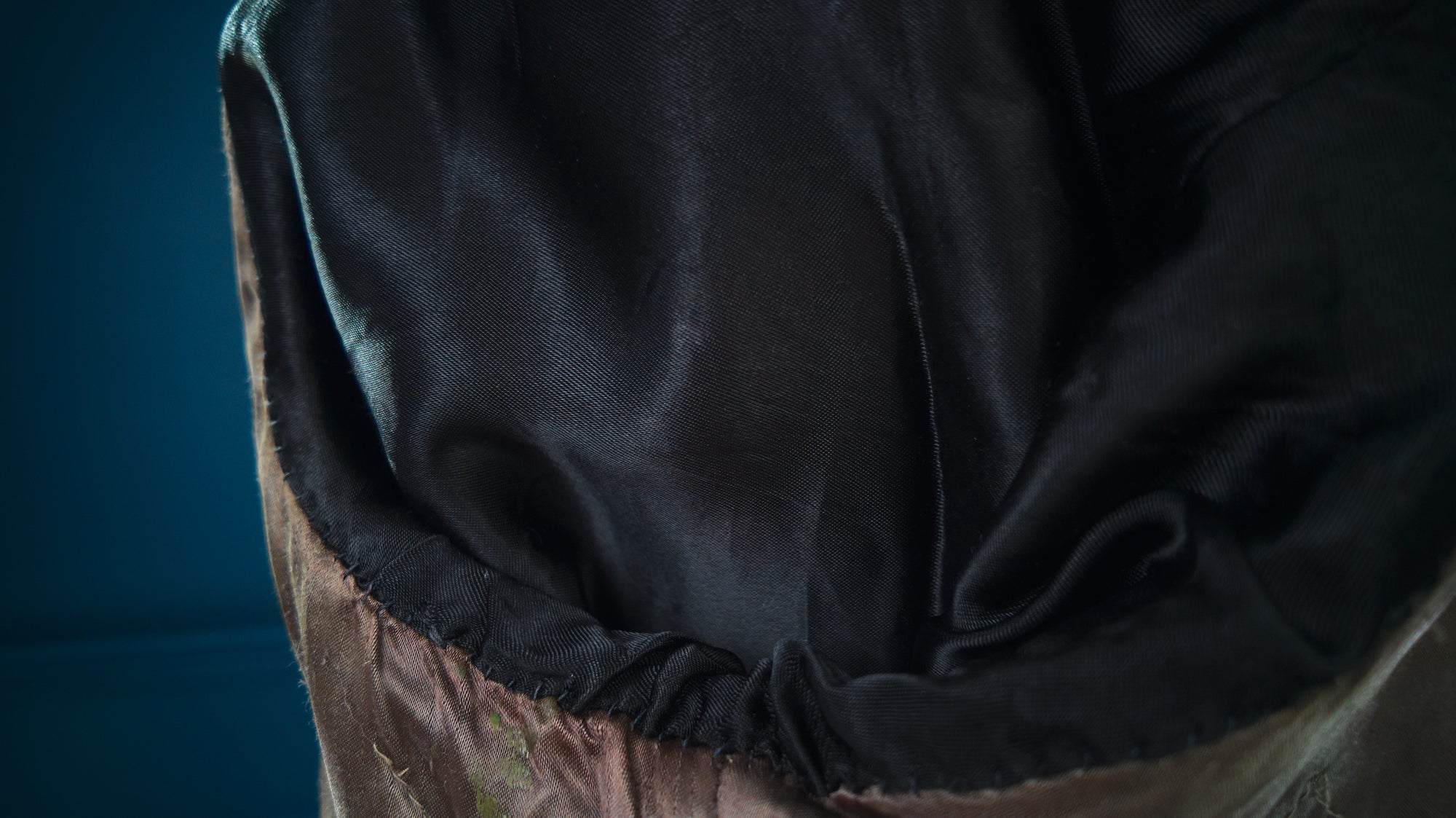 Vintage 1950s German Horsehide Black Flight Bomber Aviator Leather Jacket “M”