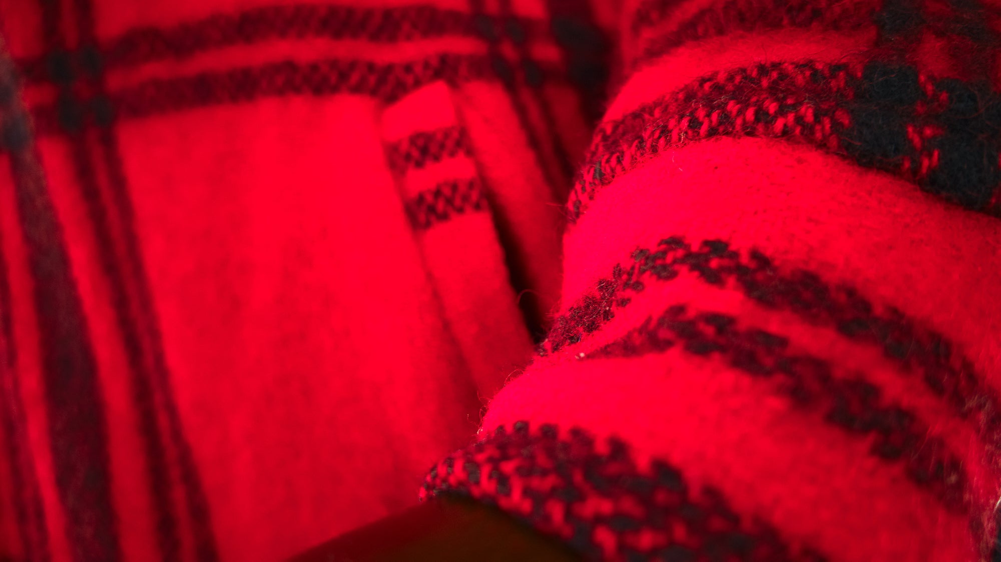 Vintage 1950s Windward Red Mackinaw Plaid Wool Outdoorsman Jacket “M”