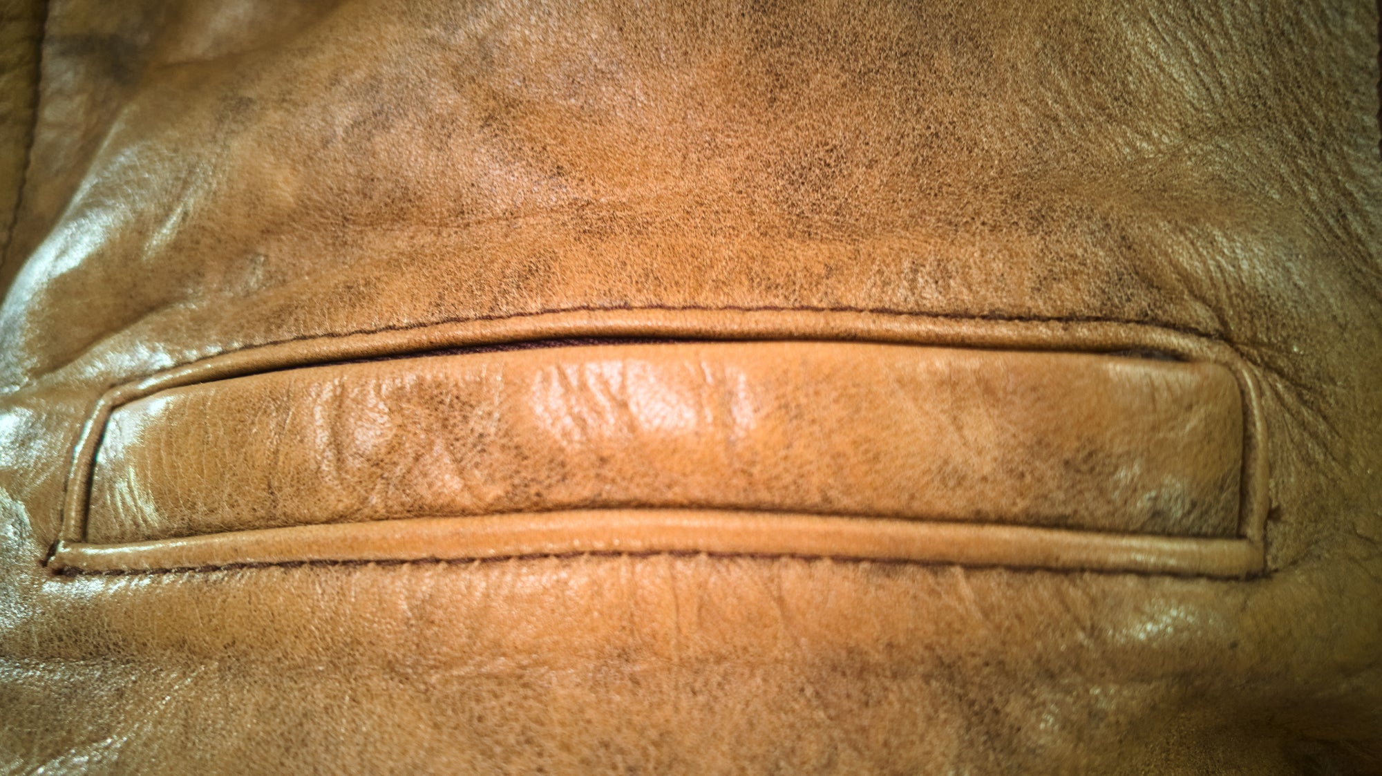 Vintage 1980s American Steerhide Flight Bomber Aviator Leather Jacket “M”