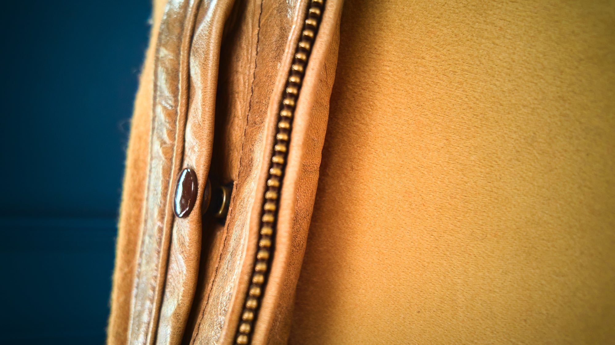 Vintage 1980s American Steerhide Flight Bomber Aviator Leather Jacket “M”