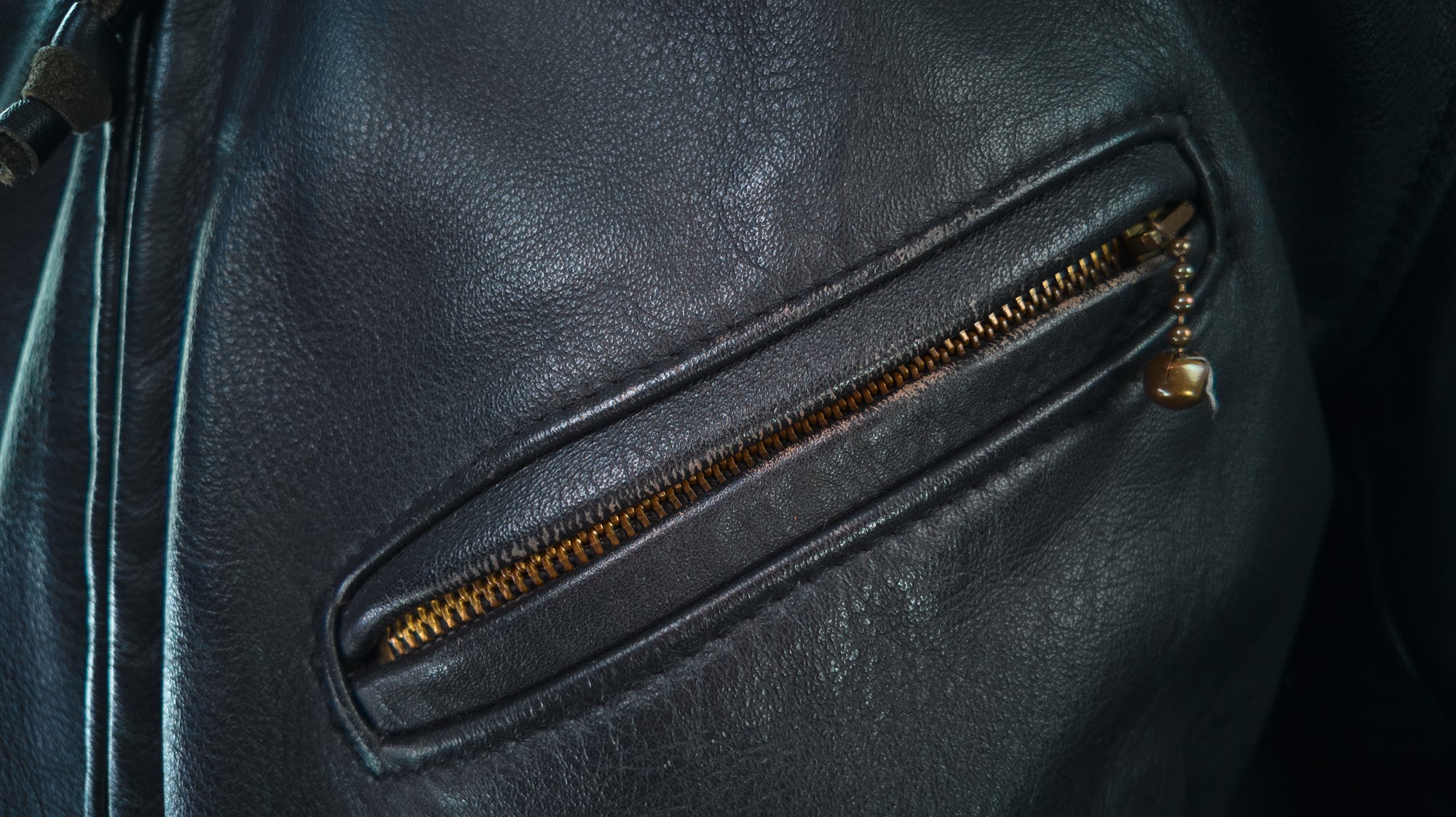 Vintage 1980s British Steerhide Highwayman Single Rider Leather Jacket “L”