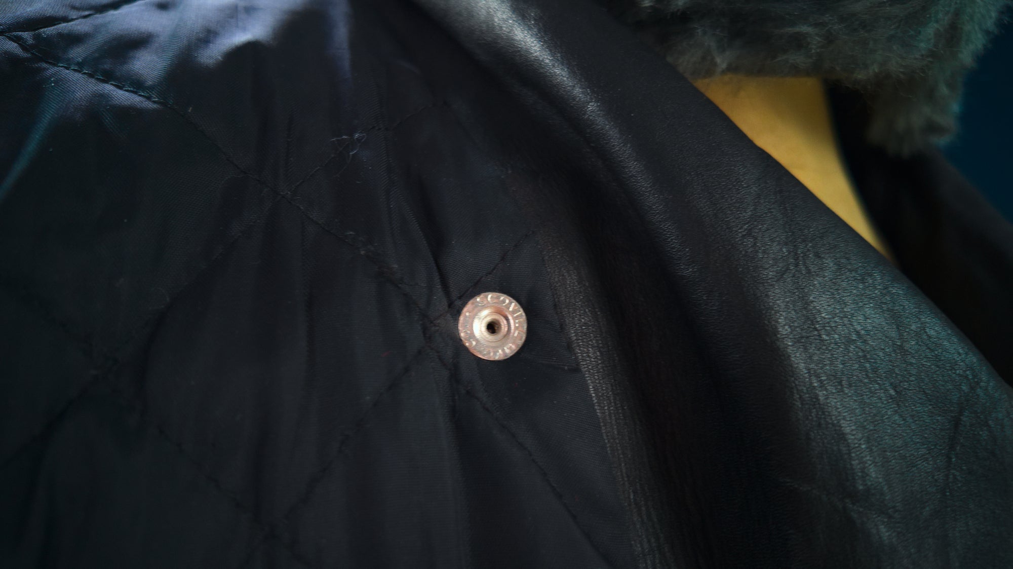 Vintage 1960s Montgomery Ward Biker Motorcycle Brando Rider Leather Jacket “L”