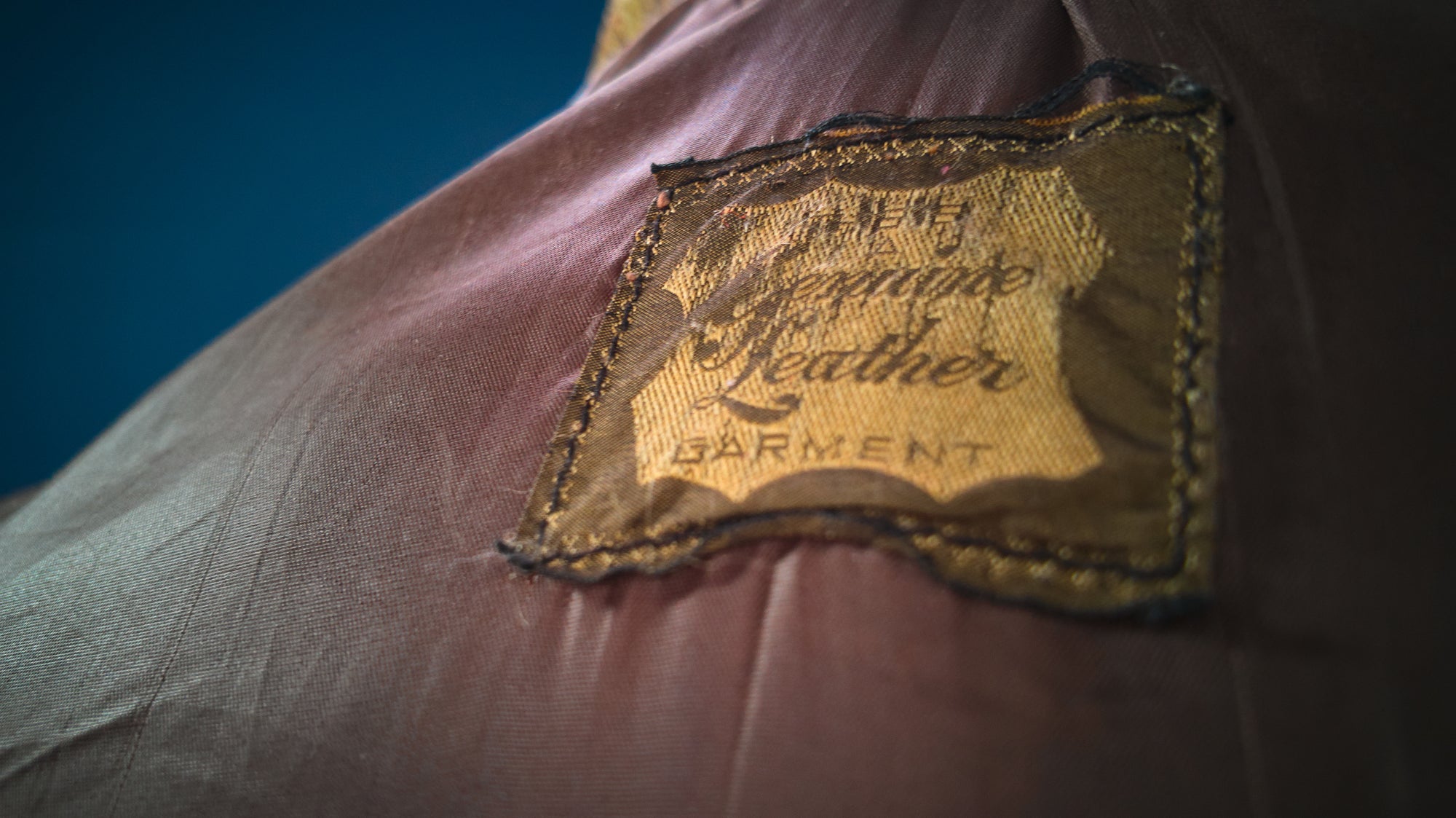 Vintage 1960s American Brown Steerhide Distressed Biker Rider Leather Jacket “L”