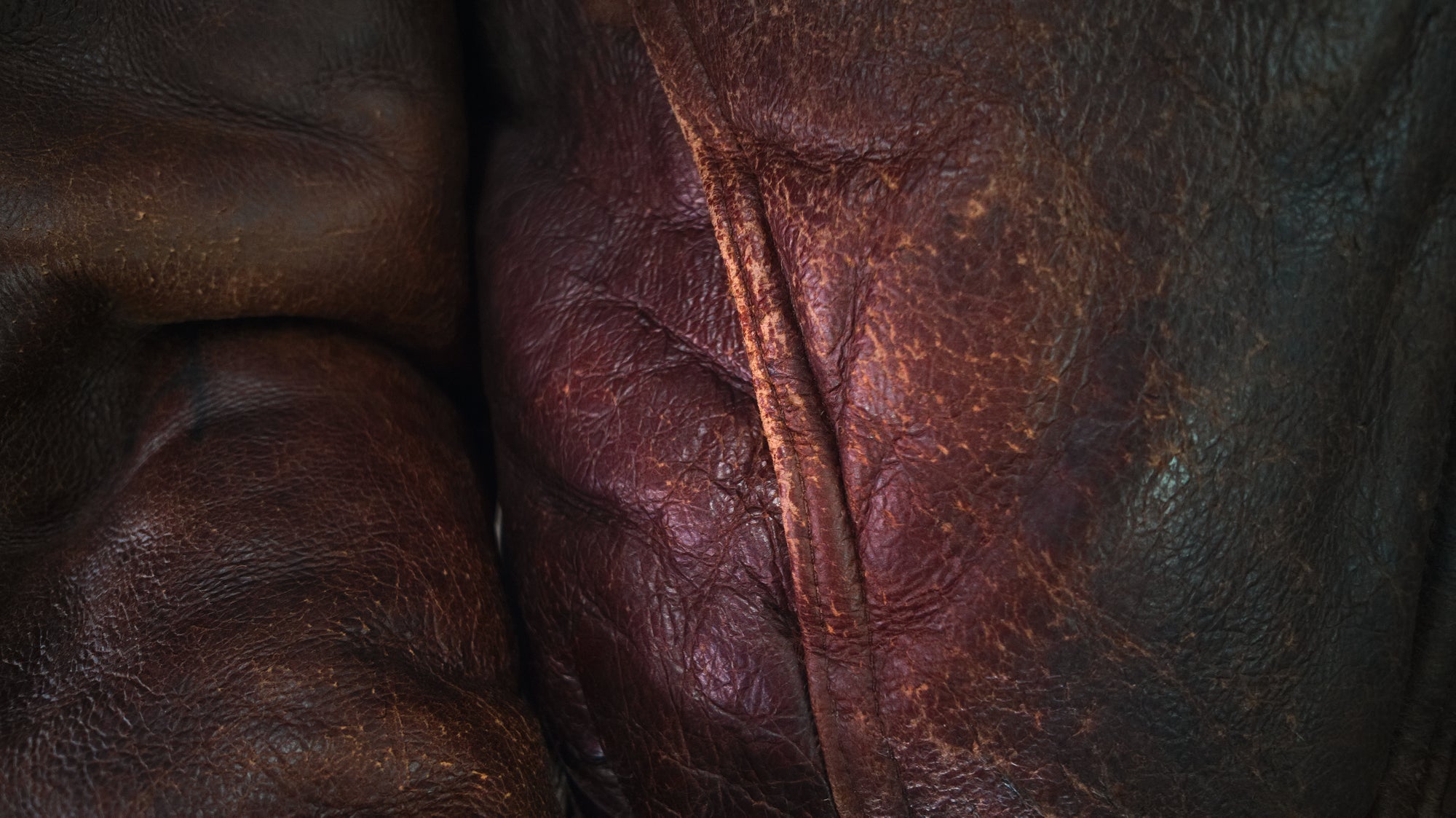 Vintage 1980s British Sheepskin Crosszip Flight Bomber Leather Jacket “XL"