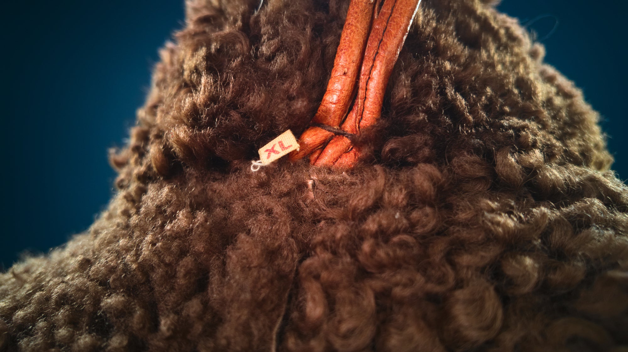 Vintage 1980s British Sheepskin Crosszip Flight Bomber Leather Jacket “XL"