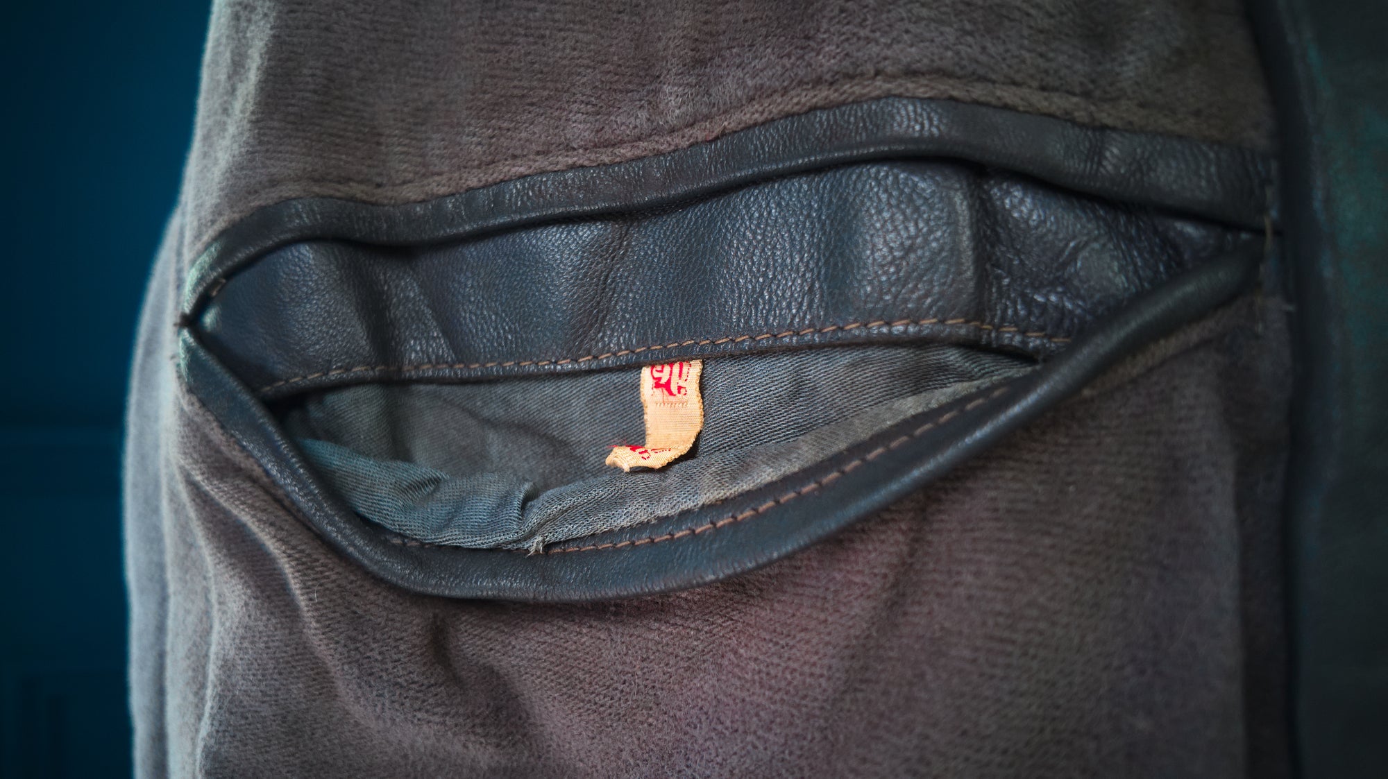 Vintage 1960s West German Grey Cold War Civil Service Rider Leather Jacket “L”