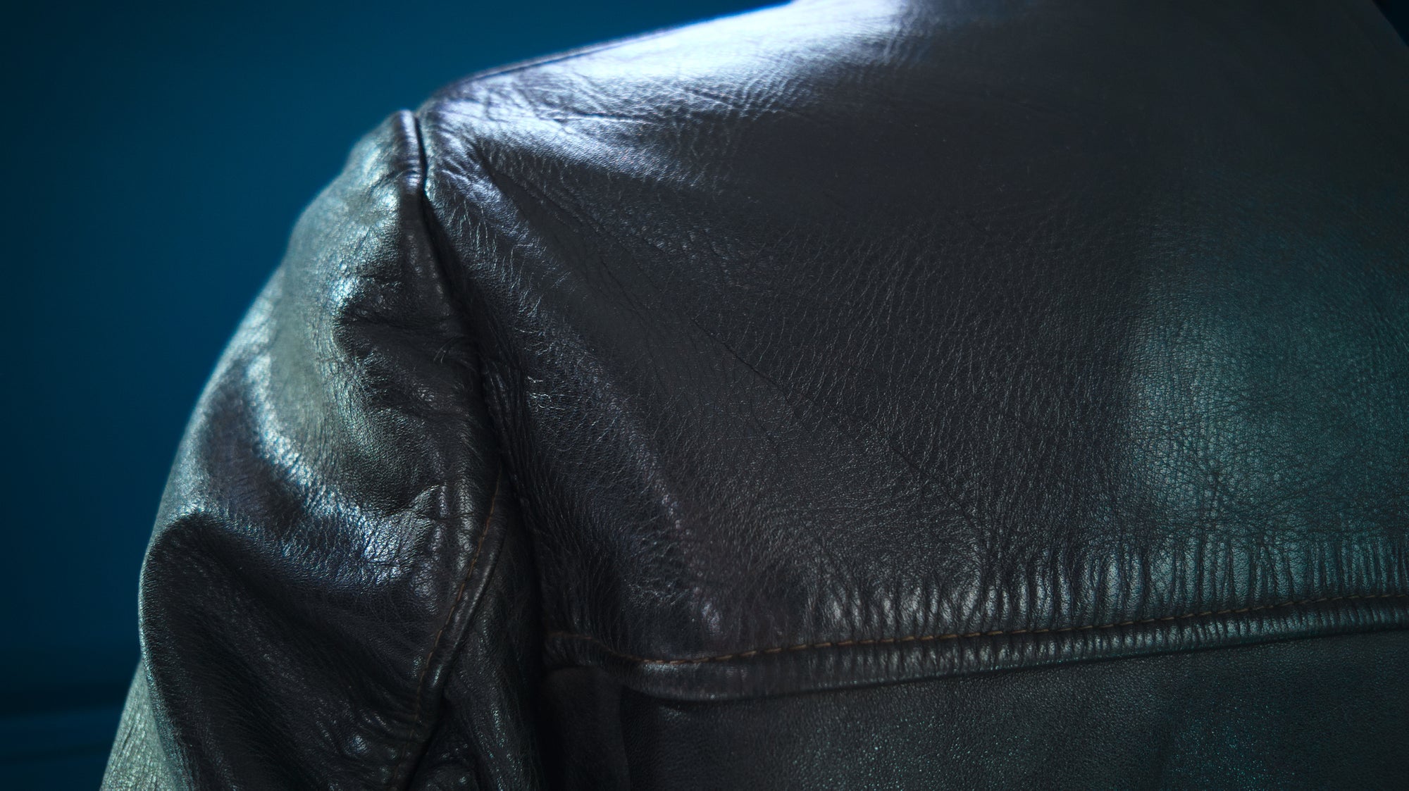 Vintage 1960s West German Horsehide Black Single Rider Biker Leather Jacket “M”