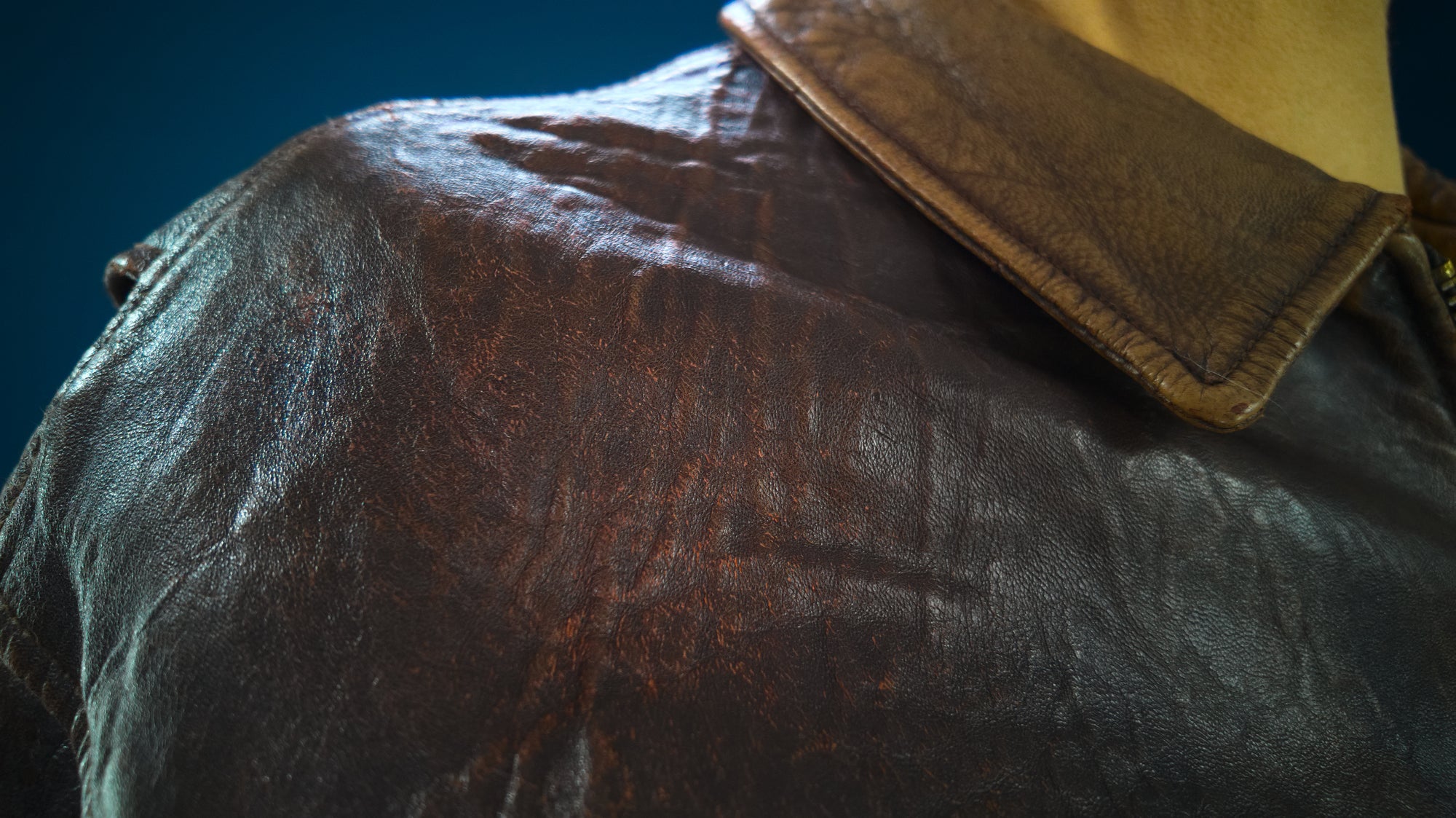 Vintage 1980s Avirex G1 Sheepskin Flight Bomber Aviator Leather Jacket USA “L”