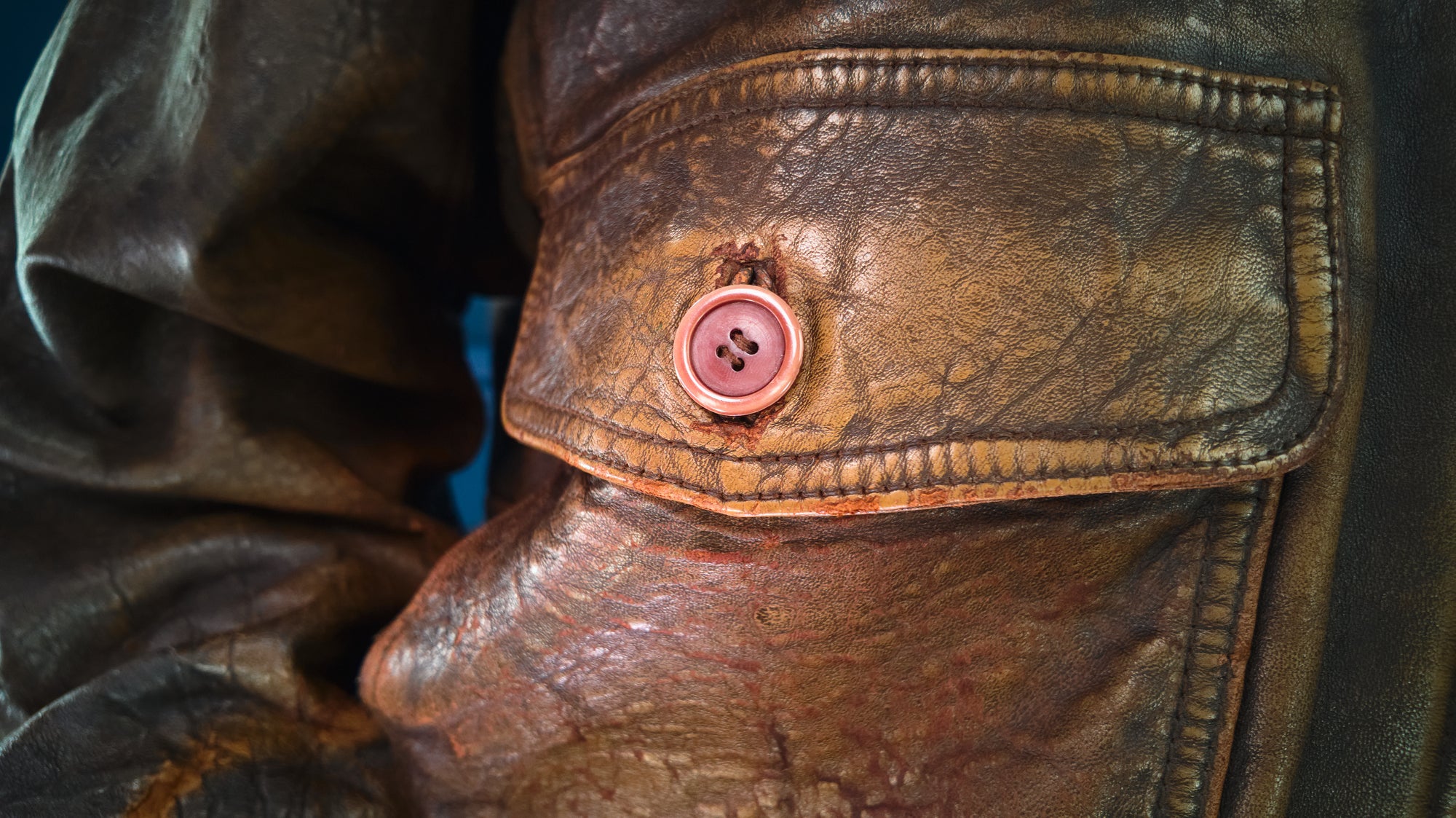 Vintage 1980s Avirex G1 Sheepskin Flight Bomber Aviator Leather Jacket USA “L”