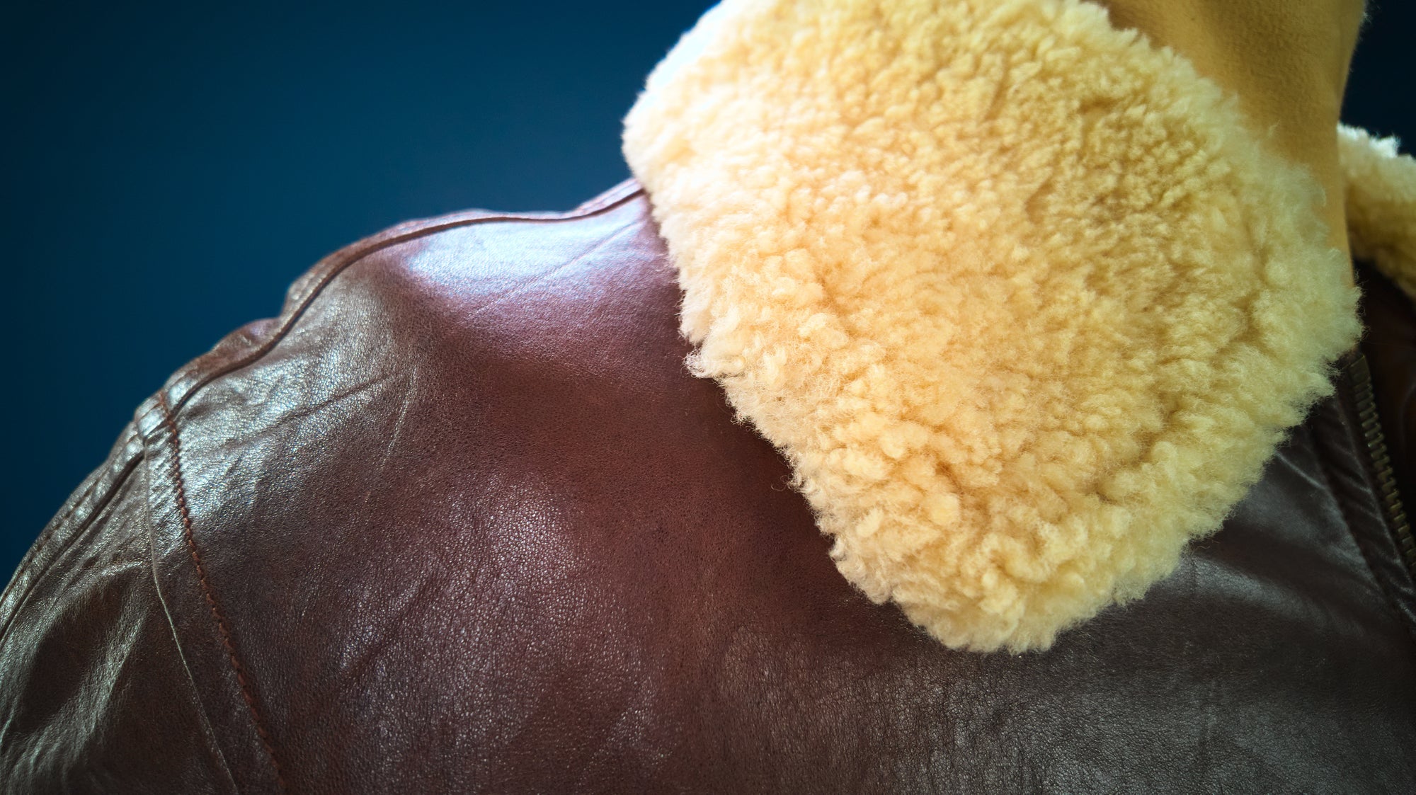 Vintage 1970s Etro Italian Lambskin G1 Flight Bomber Aviator Leather Jacket “L”