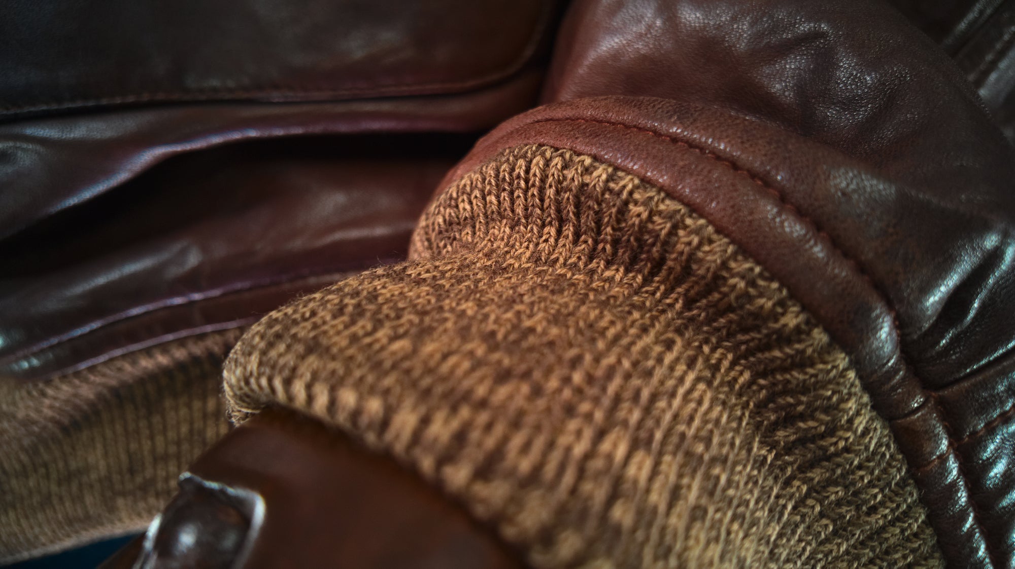 Vintage 1970s Etro Italian Lambskin G1 Flight Bomber Aviator Leather Jacket “L”