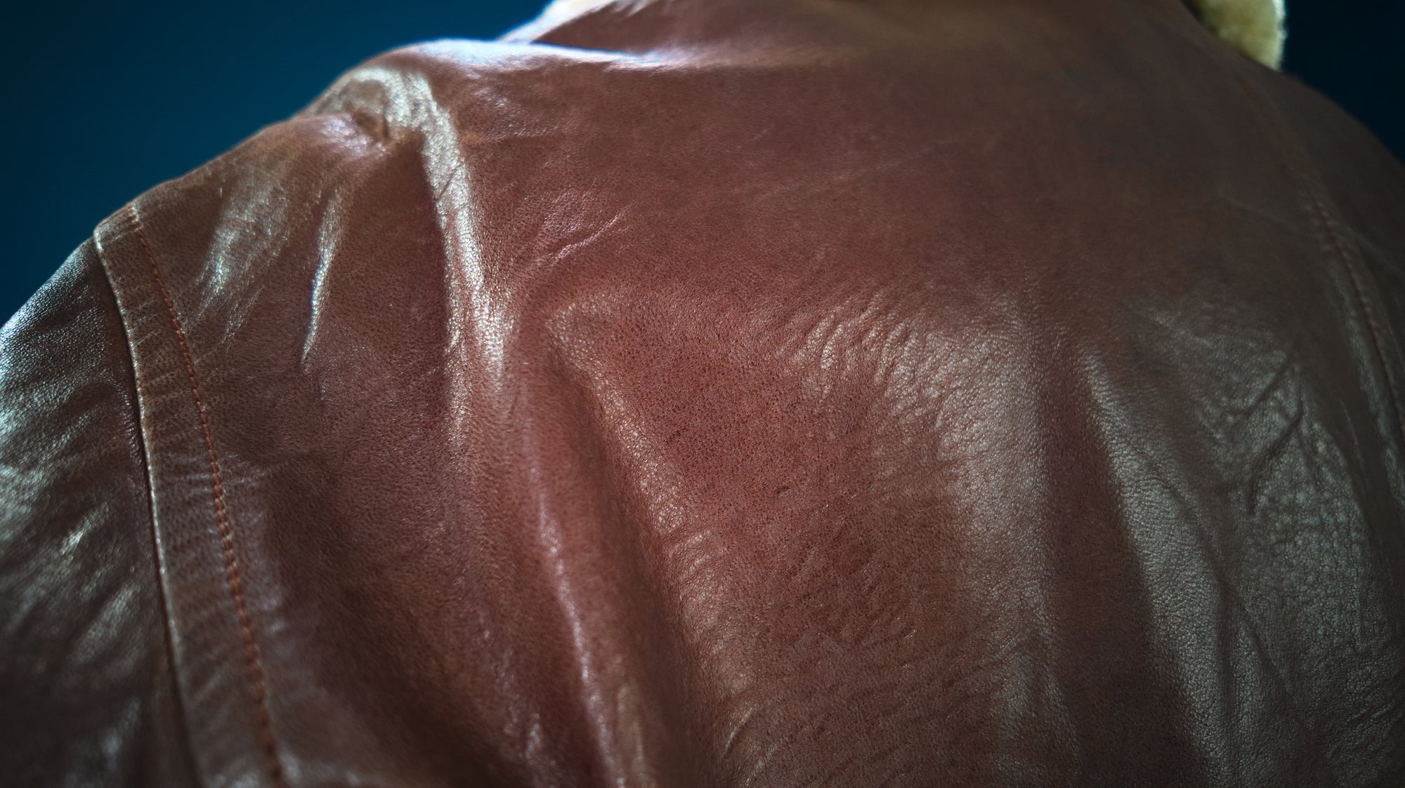 Vintage 1970s Etro Italian Lambskin G1 Flight Bomber Aviator Leather Jacket “L”