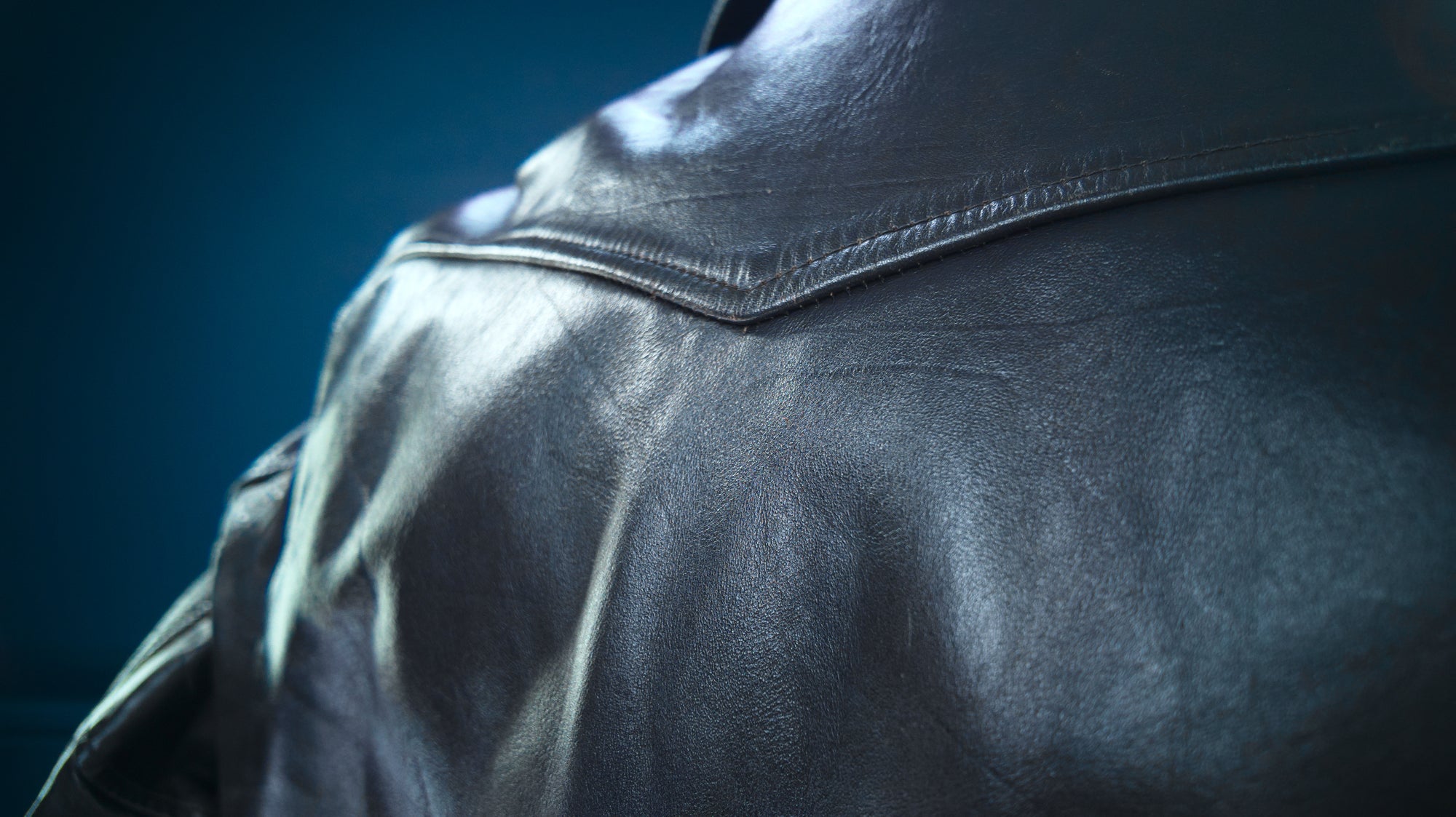 Vintage 1960s Sears Oakbrook Steerhide D Pocket Biker Moto Leather Jacket “M”