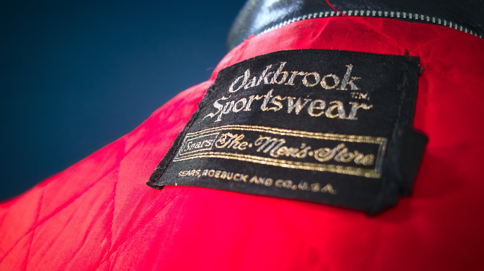 Vintage 1960s Sears Oakbrook Steerhide D Pocket Biker Moto Leather Jacket “M”