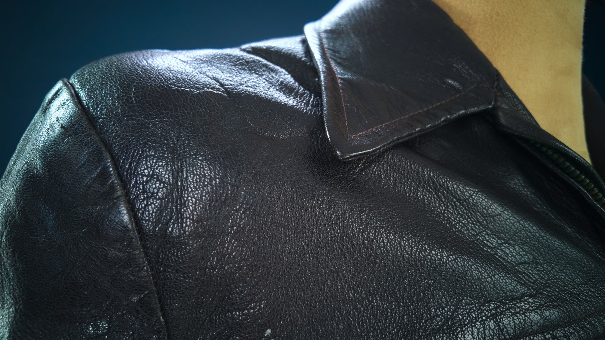 Vintage 1950s Dala Goatskin Single Rider Highwayman Worker Leather Jacket “M”