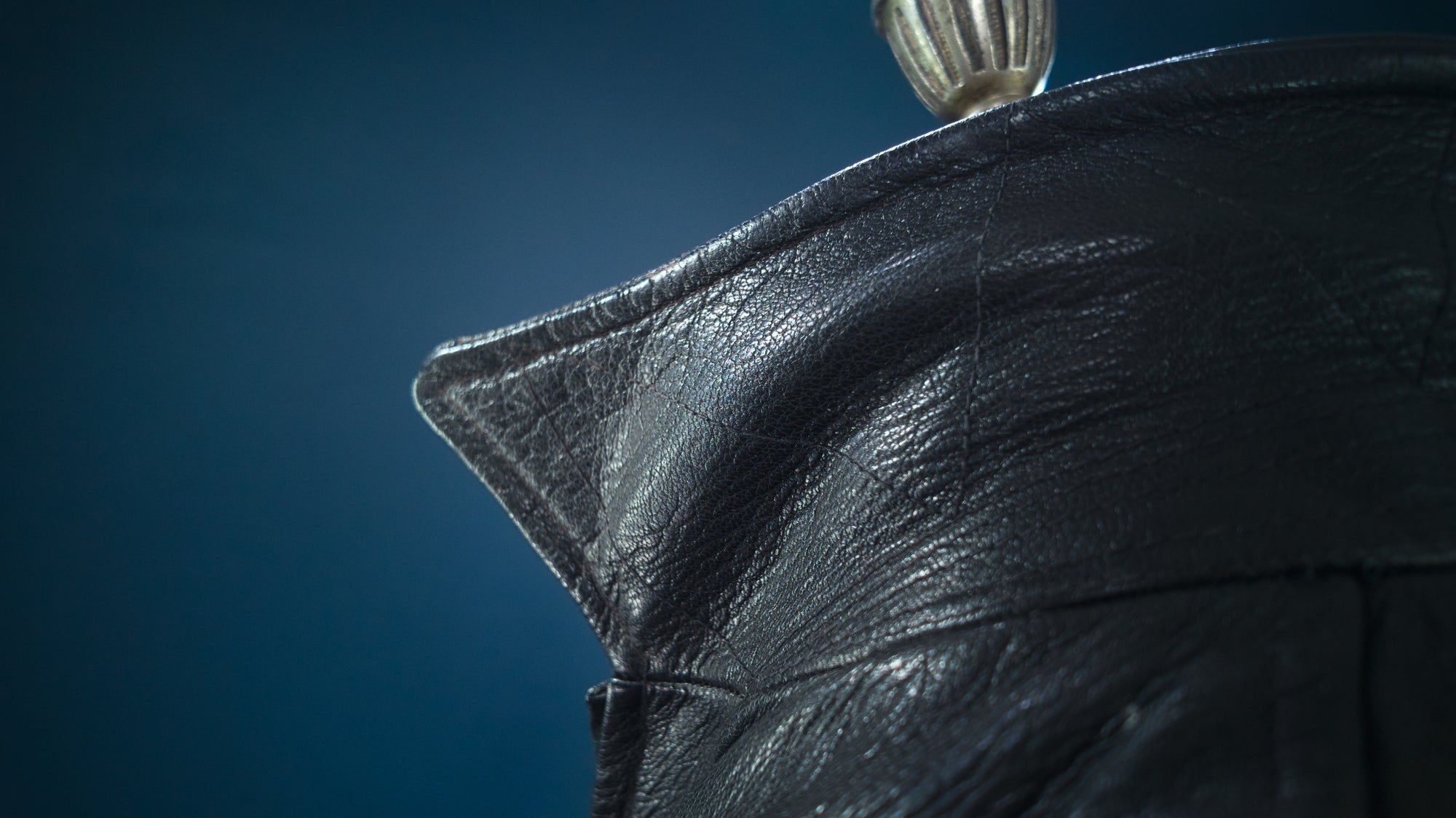 Vintage 1950s Dala Goatskin Single Rider Highwayman Worker Leather Jacket “M”