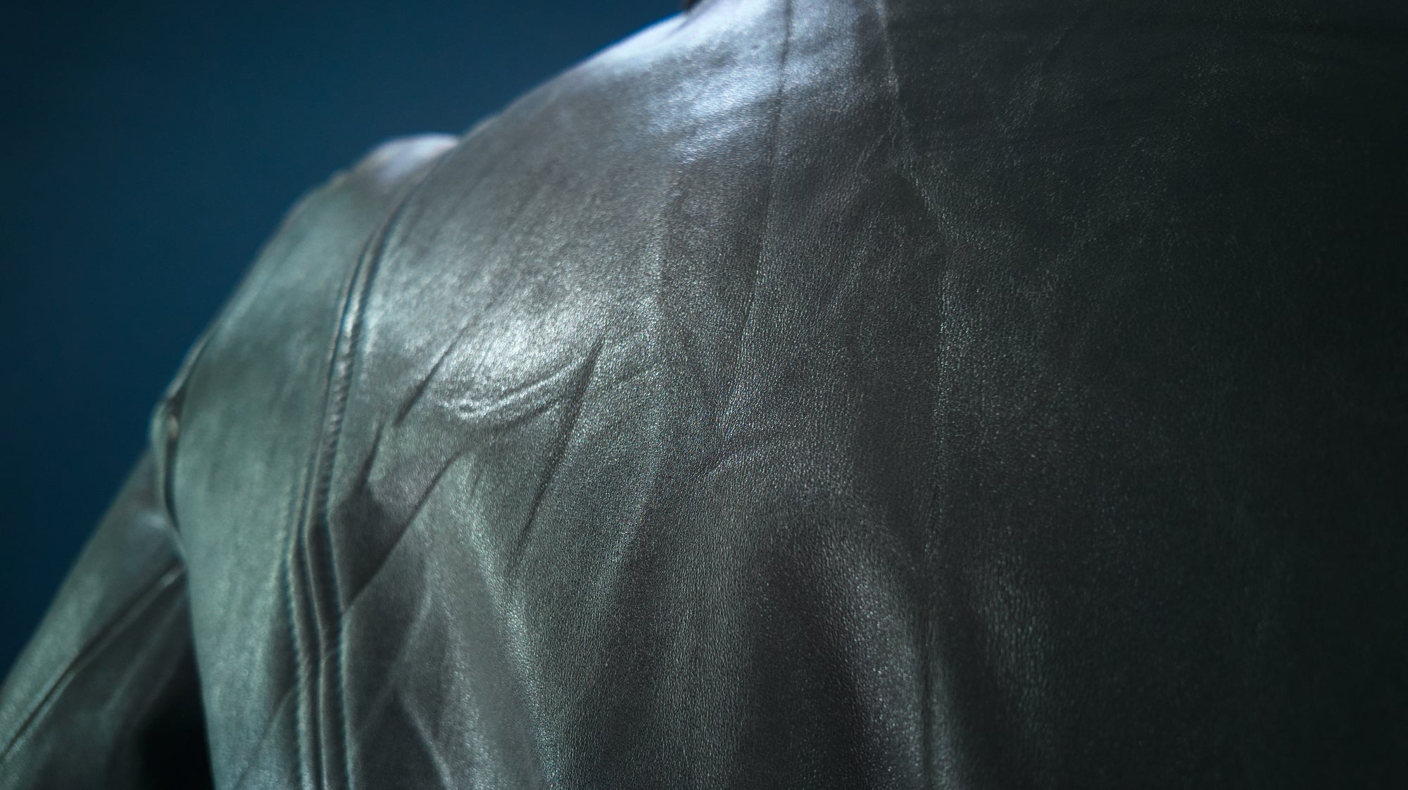 Vintage 1950s West German Horsehide Border Police Dispatch Leather Jacket “M”