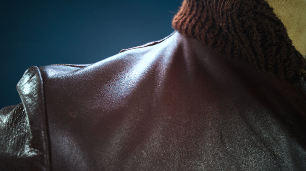 Vintage 1940s Czech Calfskin Windbreaker Flight Campus Leather Jacket “M”