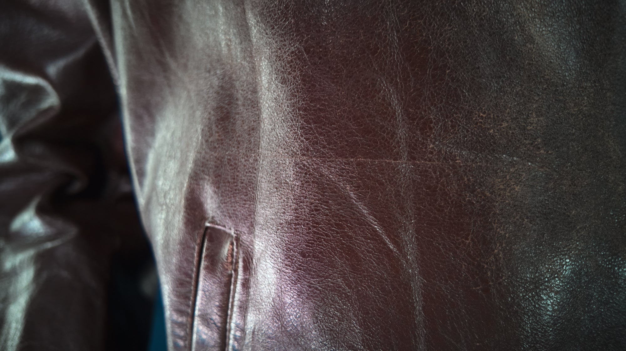 Vintage 1940s Czech Calfskin Windbreaker Flight Campus Leather Jacket “M”