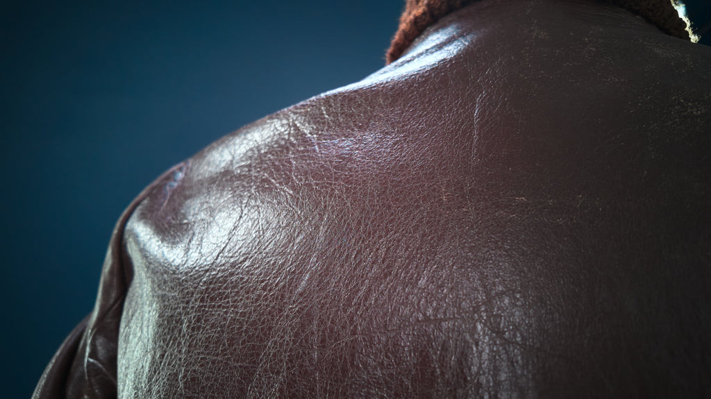 Vintage 1940s Czech Calfskin Windbreaker Flight Campus Leather Jacket “M”