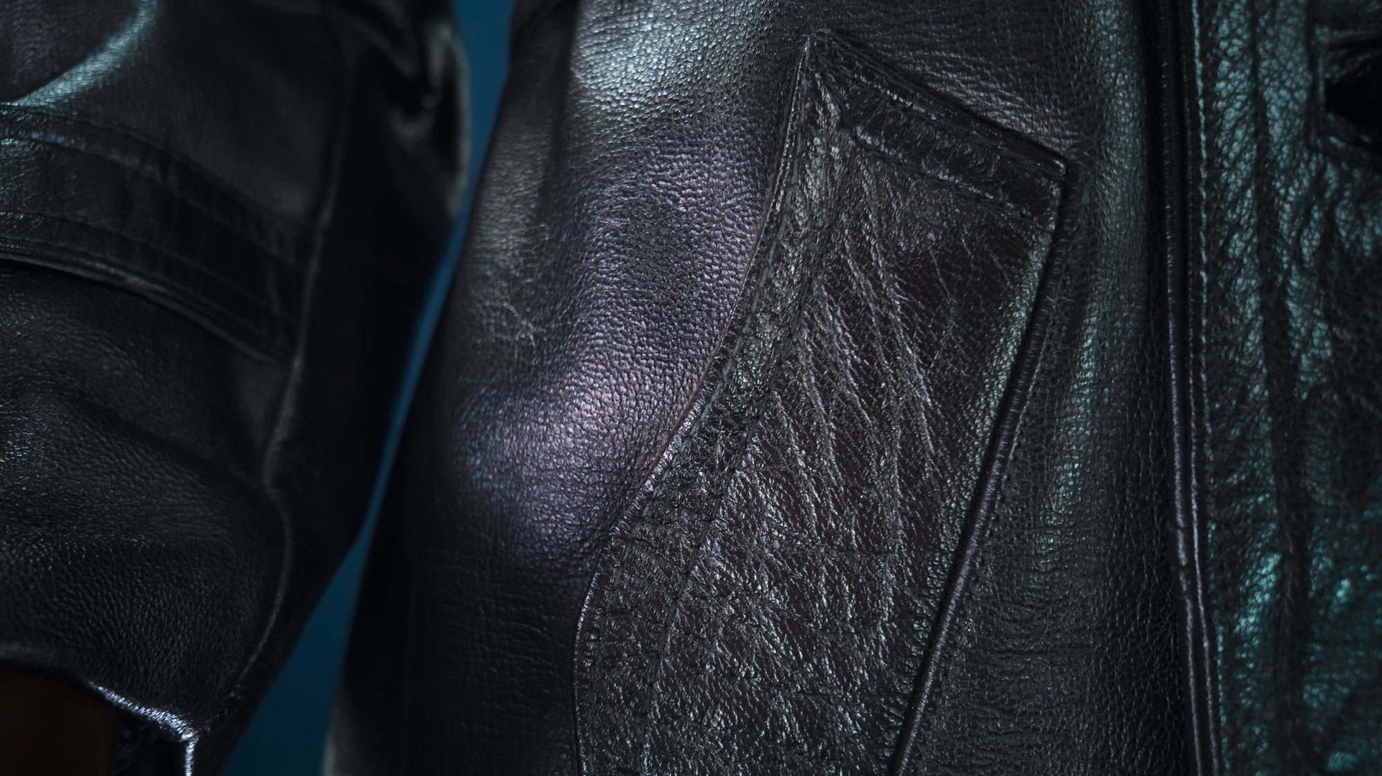 Vintage 1960s Italian Police Belted Motoring Coat Dispatch Leather Jacket “M”