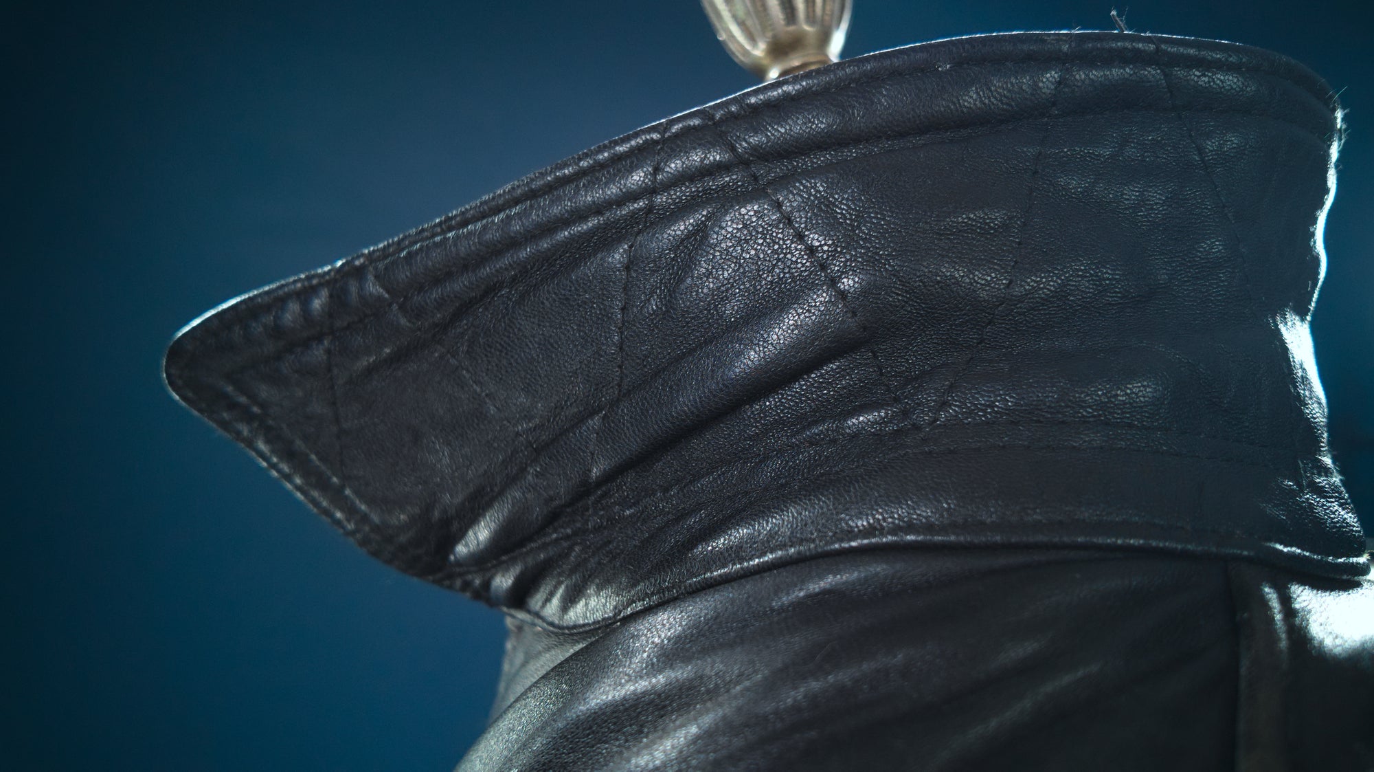 Vintage 1960s French Sheepskin Single Rider Worker Chore Leather Jacket “M”