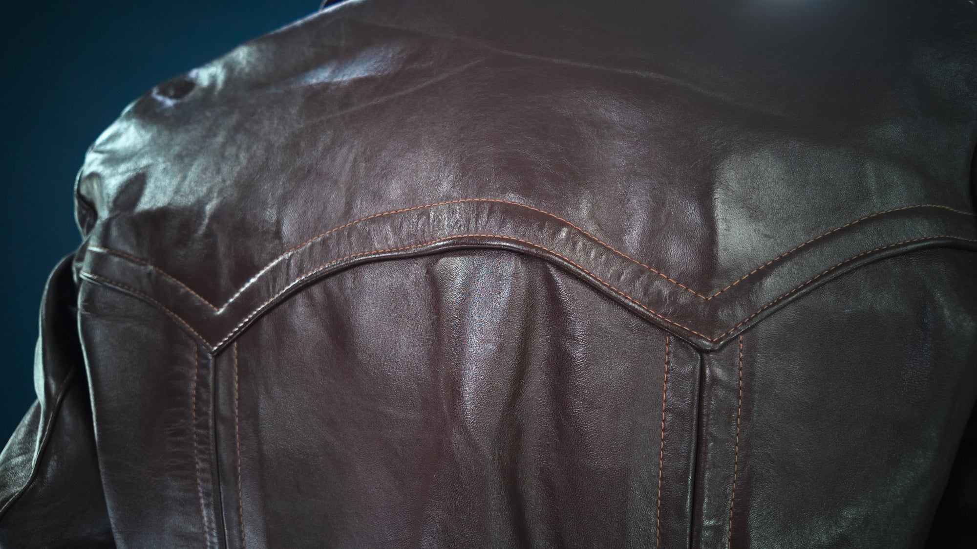 Vintage 1940s German Horsehide Car Peacoat Motoring Reefer Leather Jacket “M”