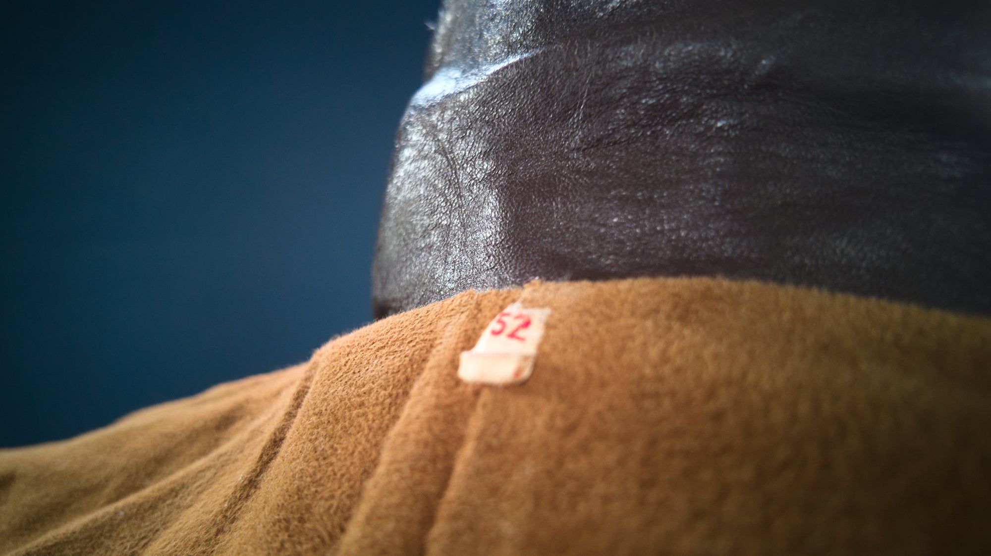 Vintage 1940s German Horsehide Car Peacoat Motoring Reefer Leather Jacket “M”