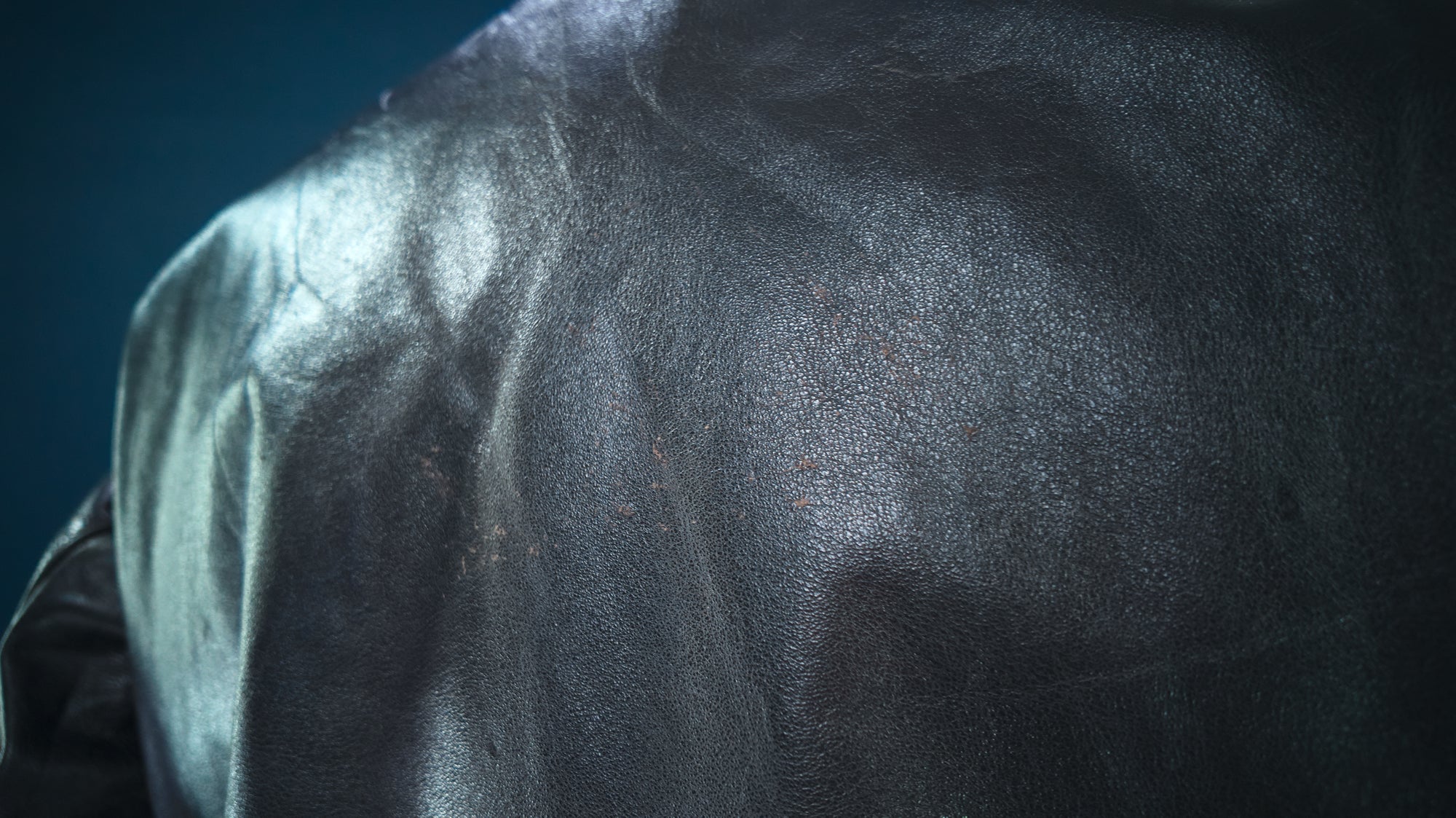 Vintage 1940s German Horsehide Single Rider Biker Police Leather Jacket “L”