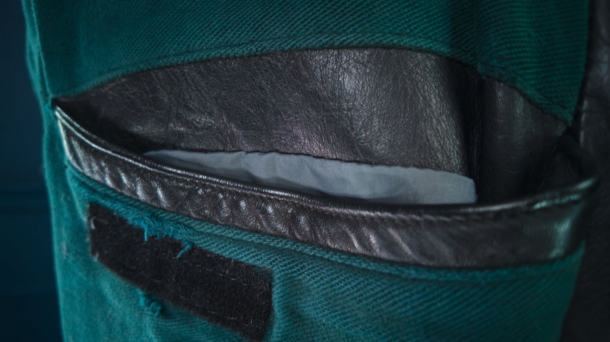 Vintage 1940s German Horsehide Single Rider Biker Police Leather Jacket “L”