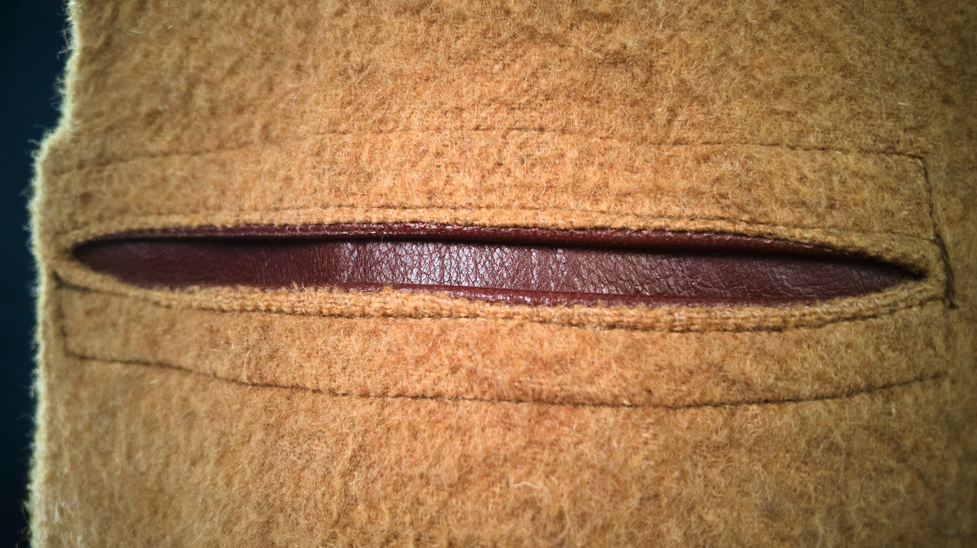 Vintage 1940s Swedish Goatskin Car Coat Motoring Outdoors Leather Jacket “M”