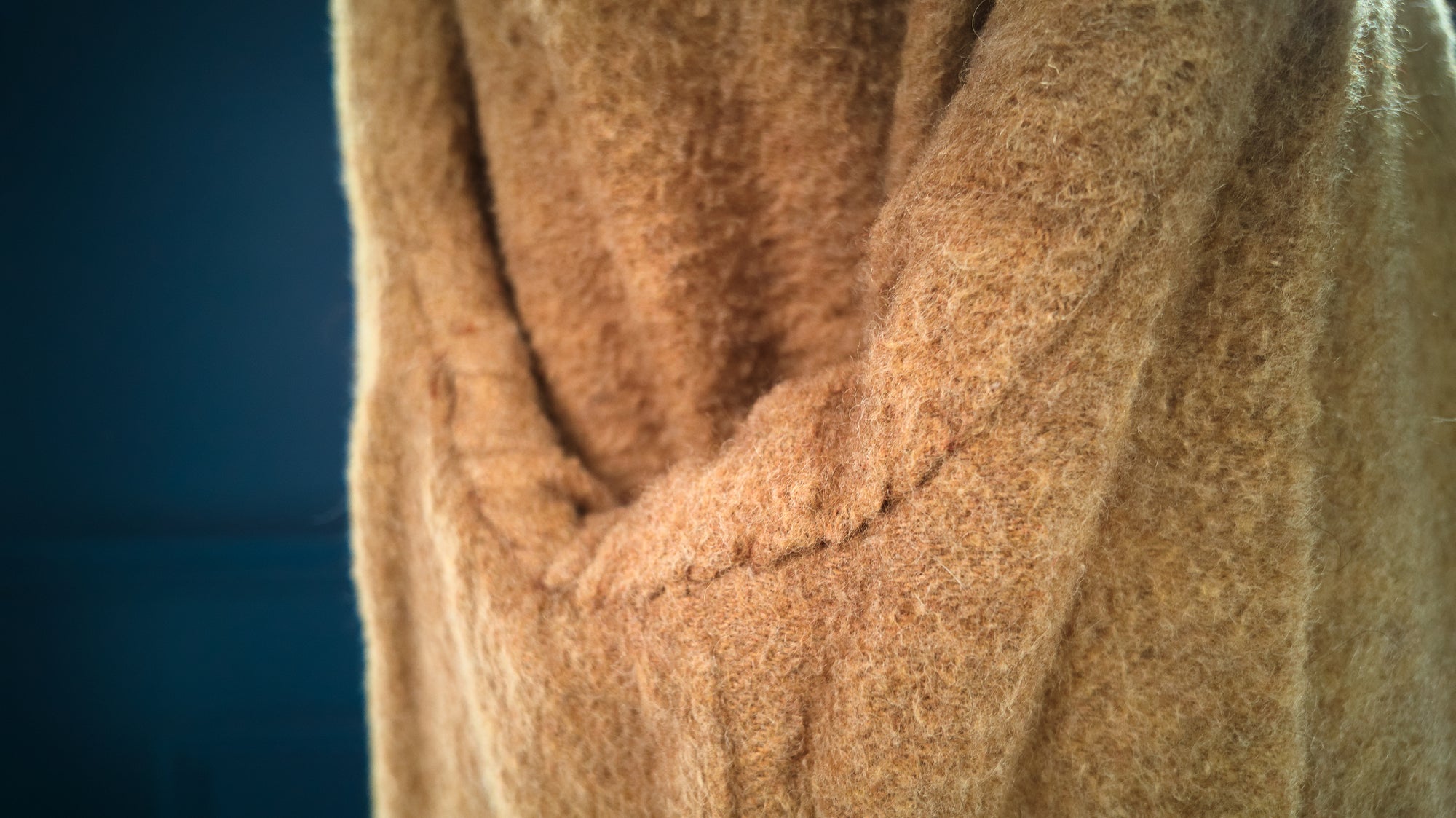 Vintage 1940s Swedish Goatskin Car Coat Motoring Outdoors Leather Jacket “M”