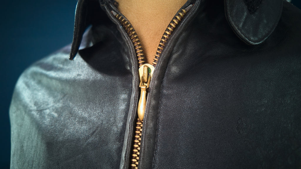 Vintage 1950s German Beatles Hamburg Sheepskin Flight Bomber Leather Jacket “S”