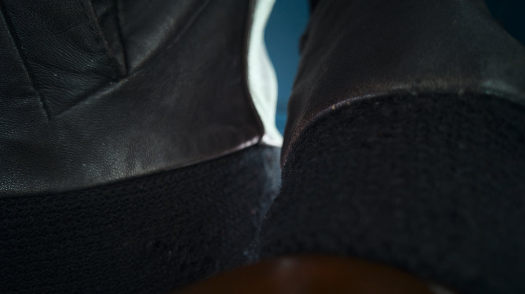 Vintage 1950s German Beatles Hamburg Sheepskin Flight Bomber Leather Jacket “S”