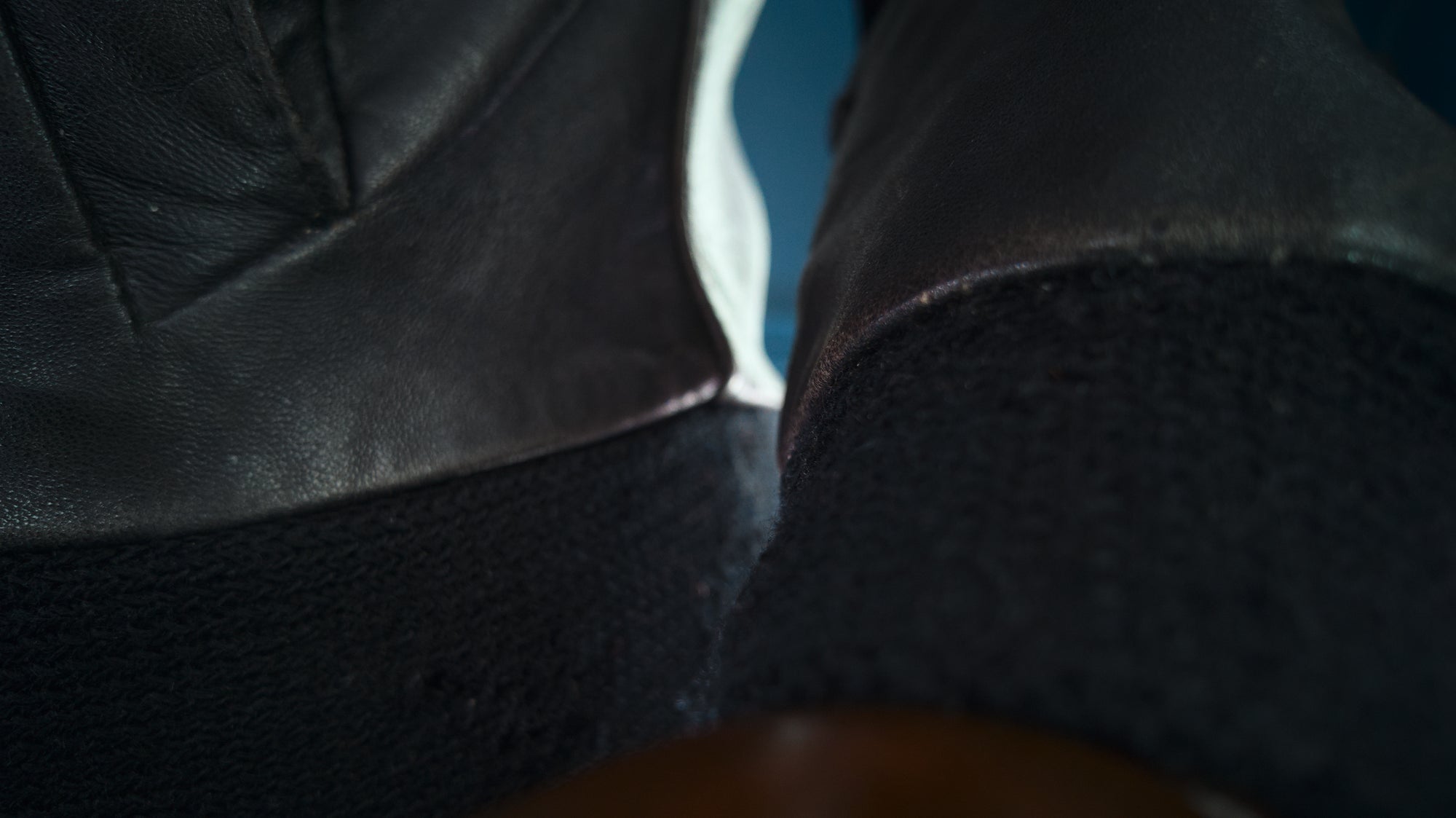 Vintage 1950s German Beatles Hamburg Sheepskin Flight Bomber Leather Jacket “S”