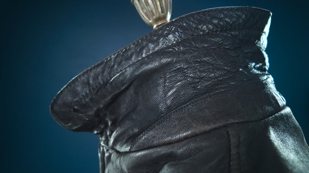 Vintage 1950s German Beatles Hamburg Sheepskin Flight Bomber Leather Jacket “S”