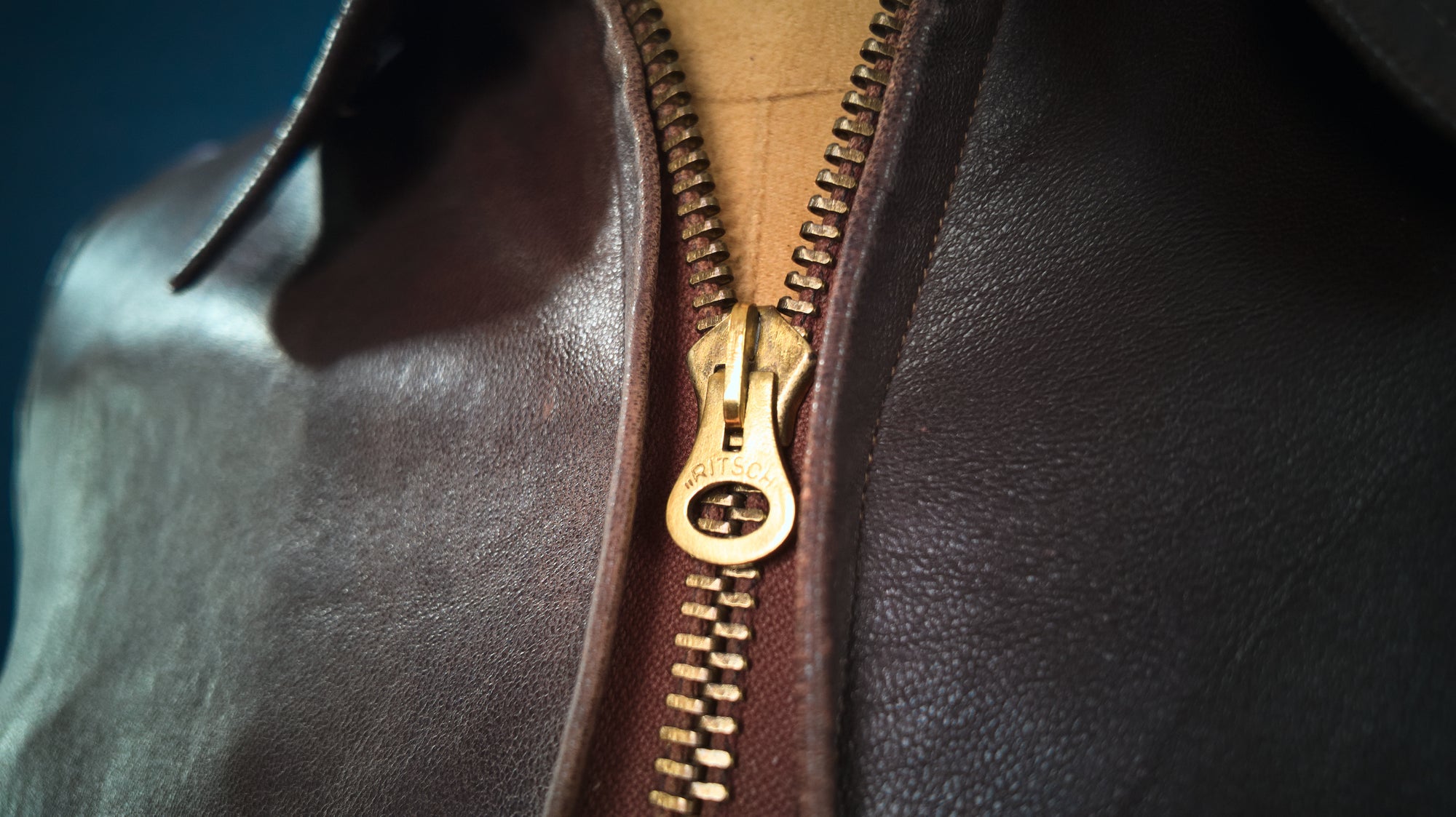 Vintage 1940s WW2 German Luftwaffe Cyclist Flight Aviator Leather Jacket “M”