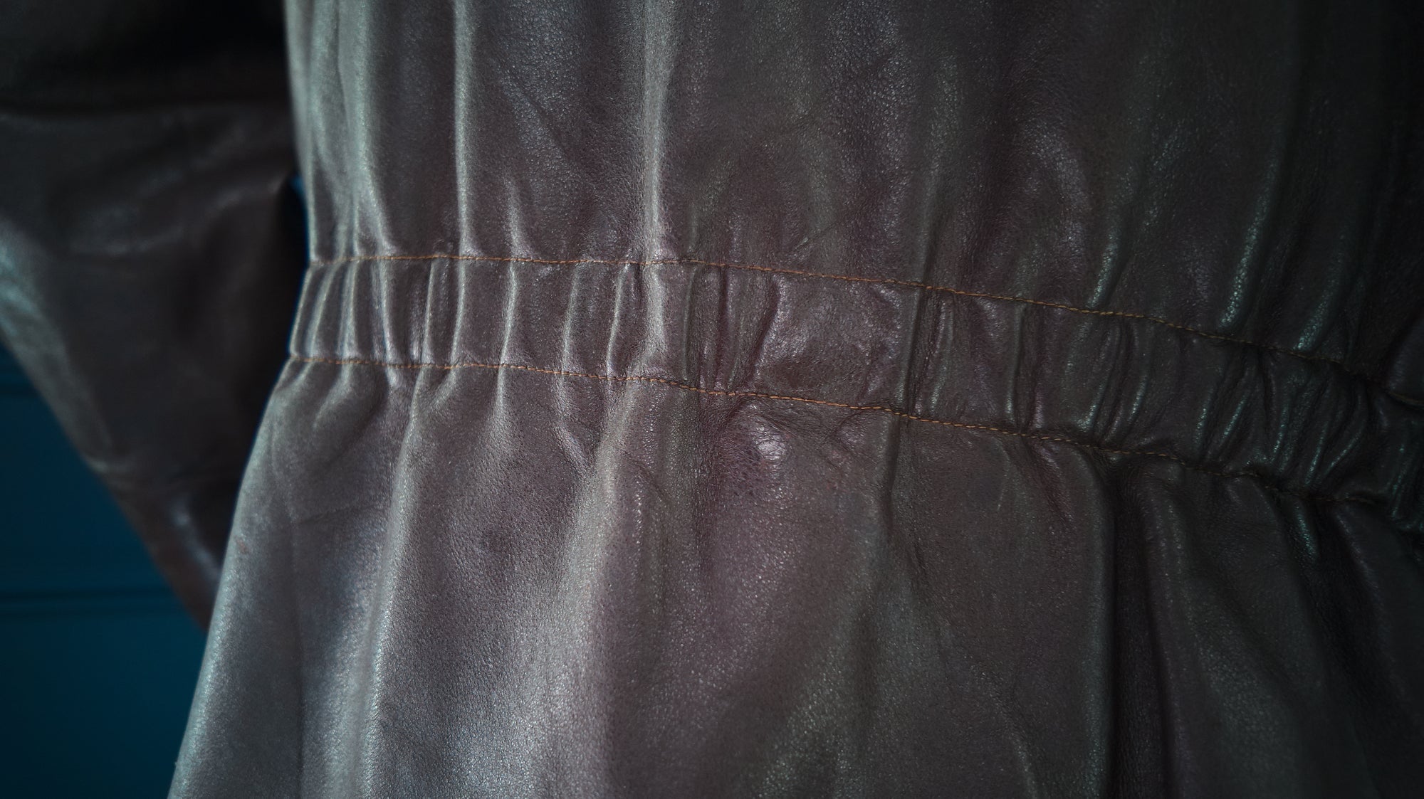 Vintage 1940s WW2 German Luftwaffe Cyclist Flight Aviator Leather Jacket “M”