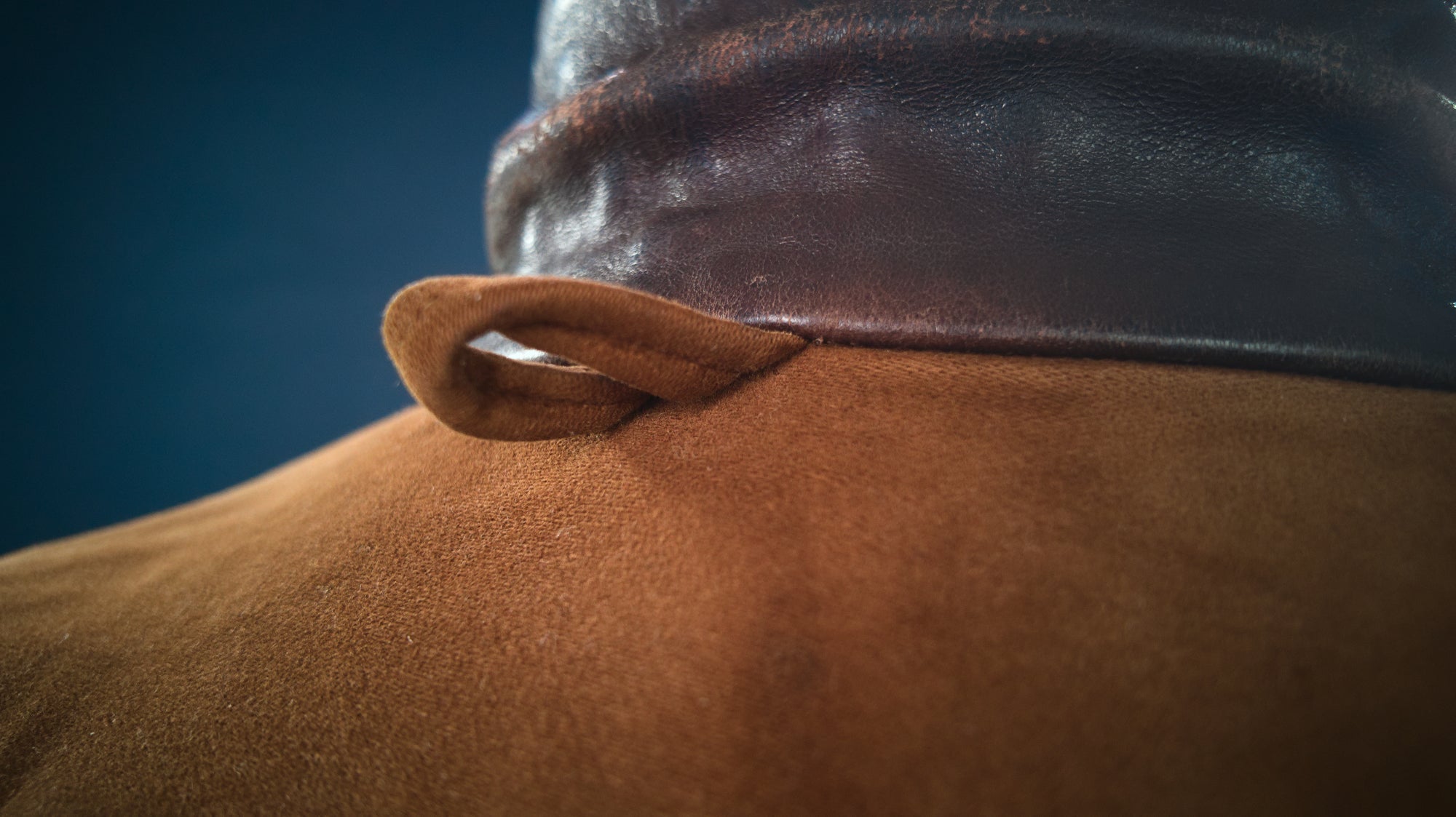 Vintage 1940s WW2 German Luftwaffe Cyclist Flight Aviator Leather Jacket “M”