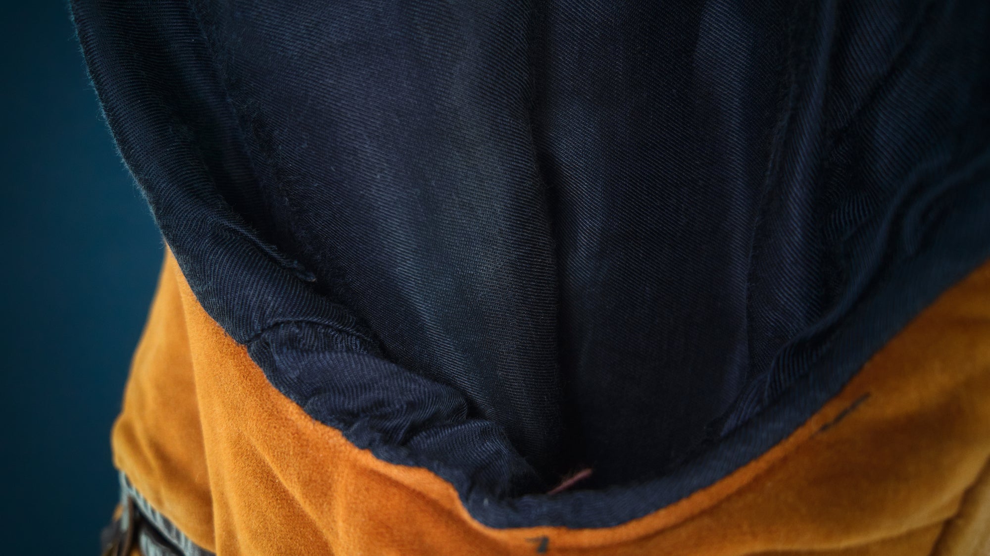 Vintage 1940s Dutch Horsehide Post-WW2 Police Great Coat Rider Leather Jacket “M