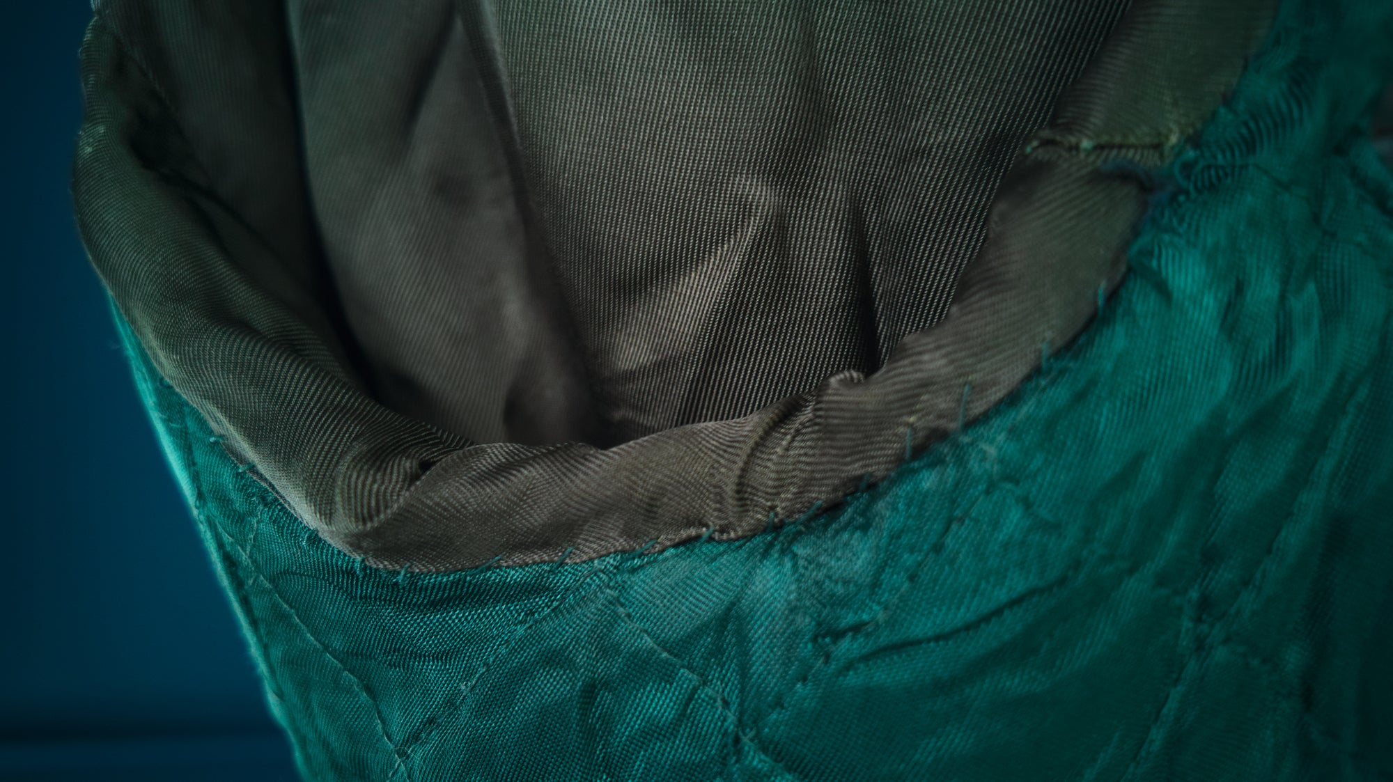 Vintage 1950s West German Cold War Border Guard Trench Coat Leather Jacket “M”